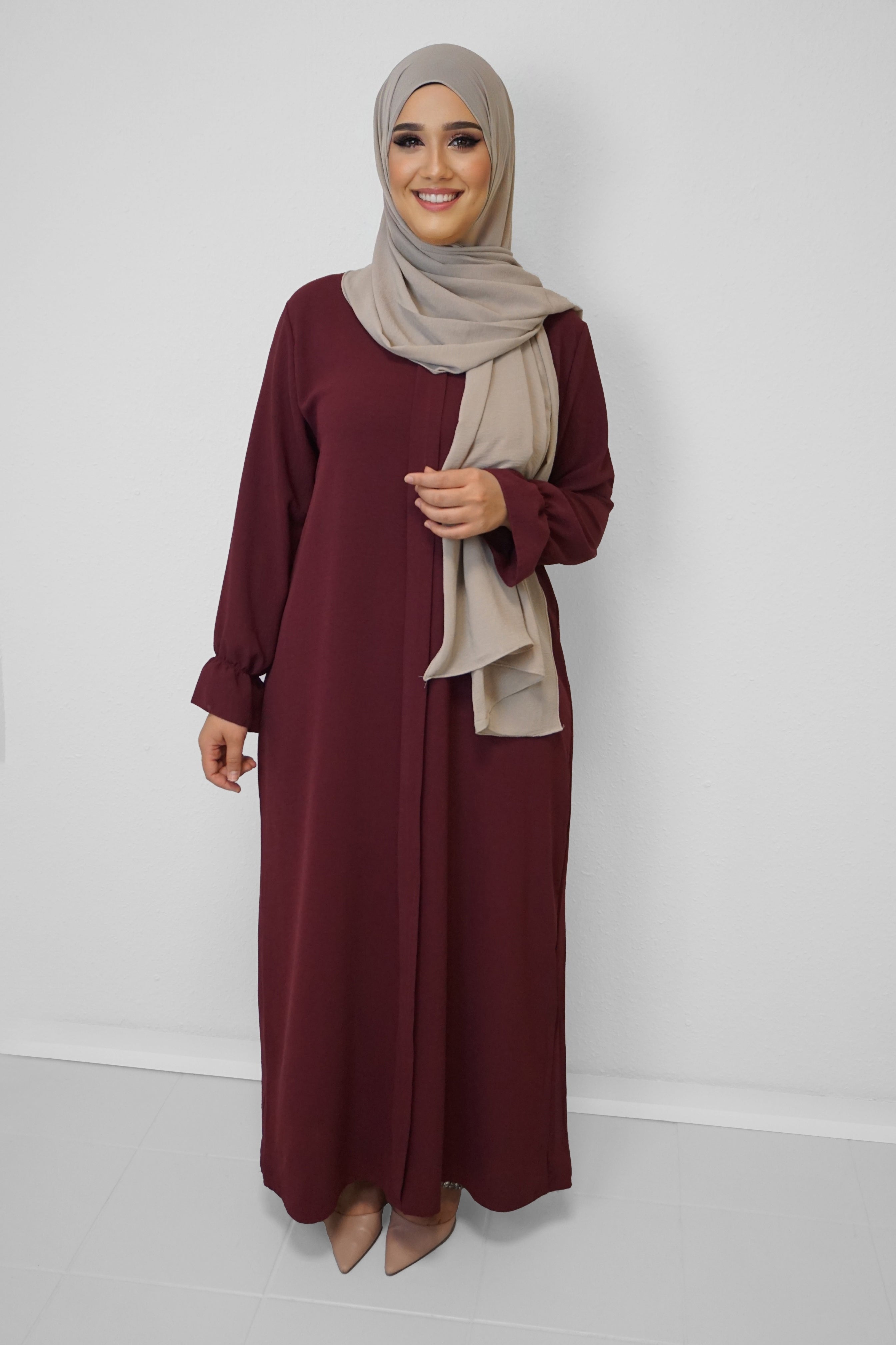 Jazz Abaya Robina Bordeaux