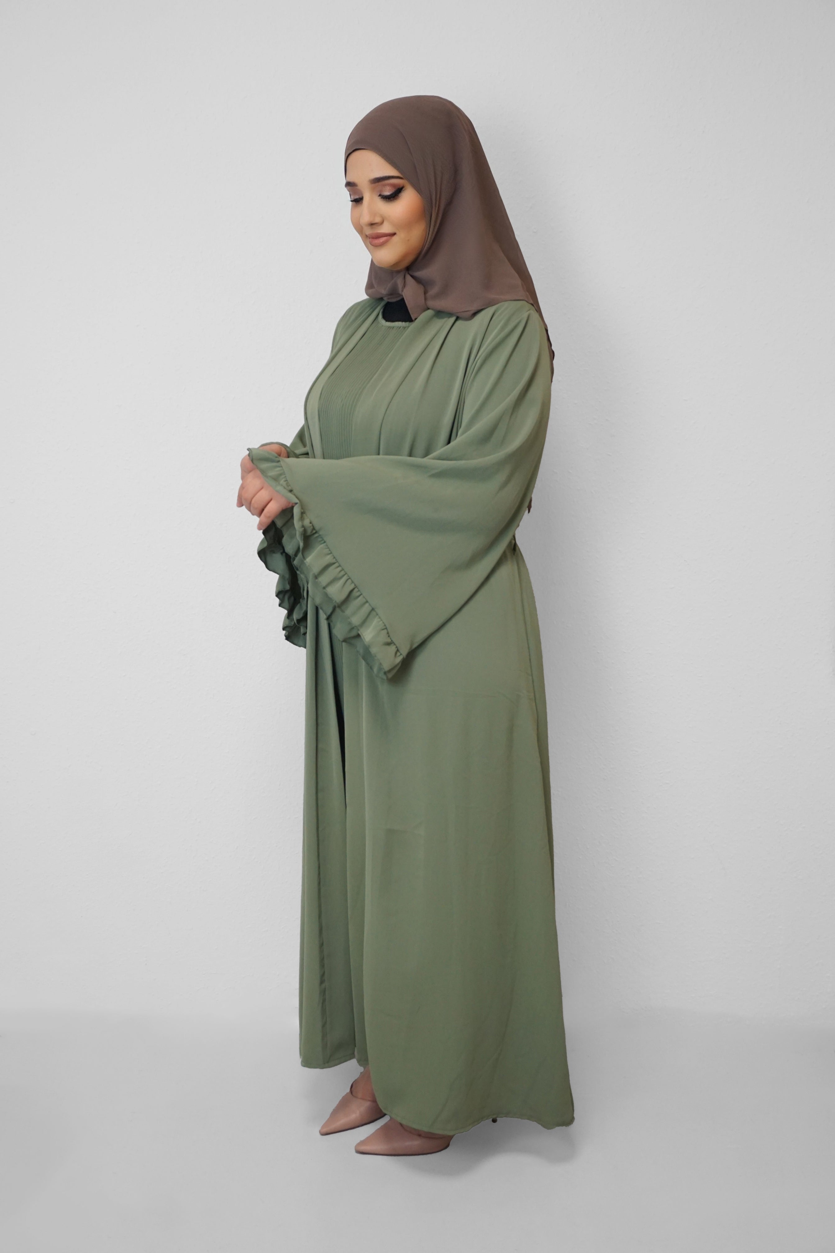 Abaya Suraia Khaki