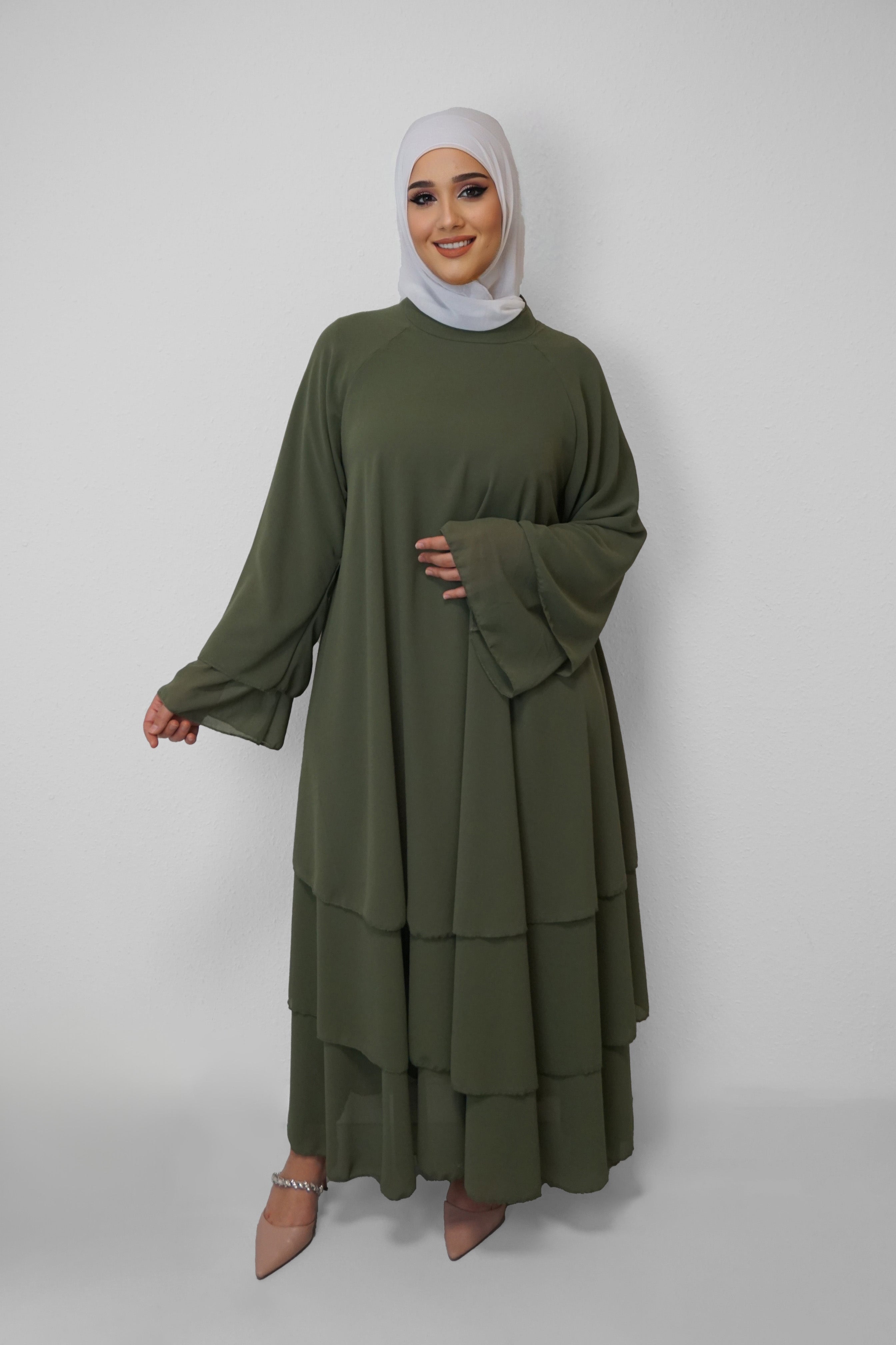 Abaya Chalisa Moosgrün