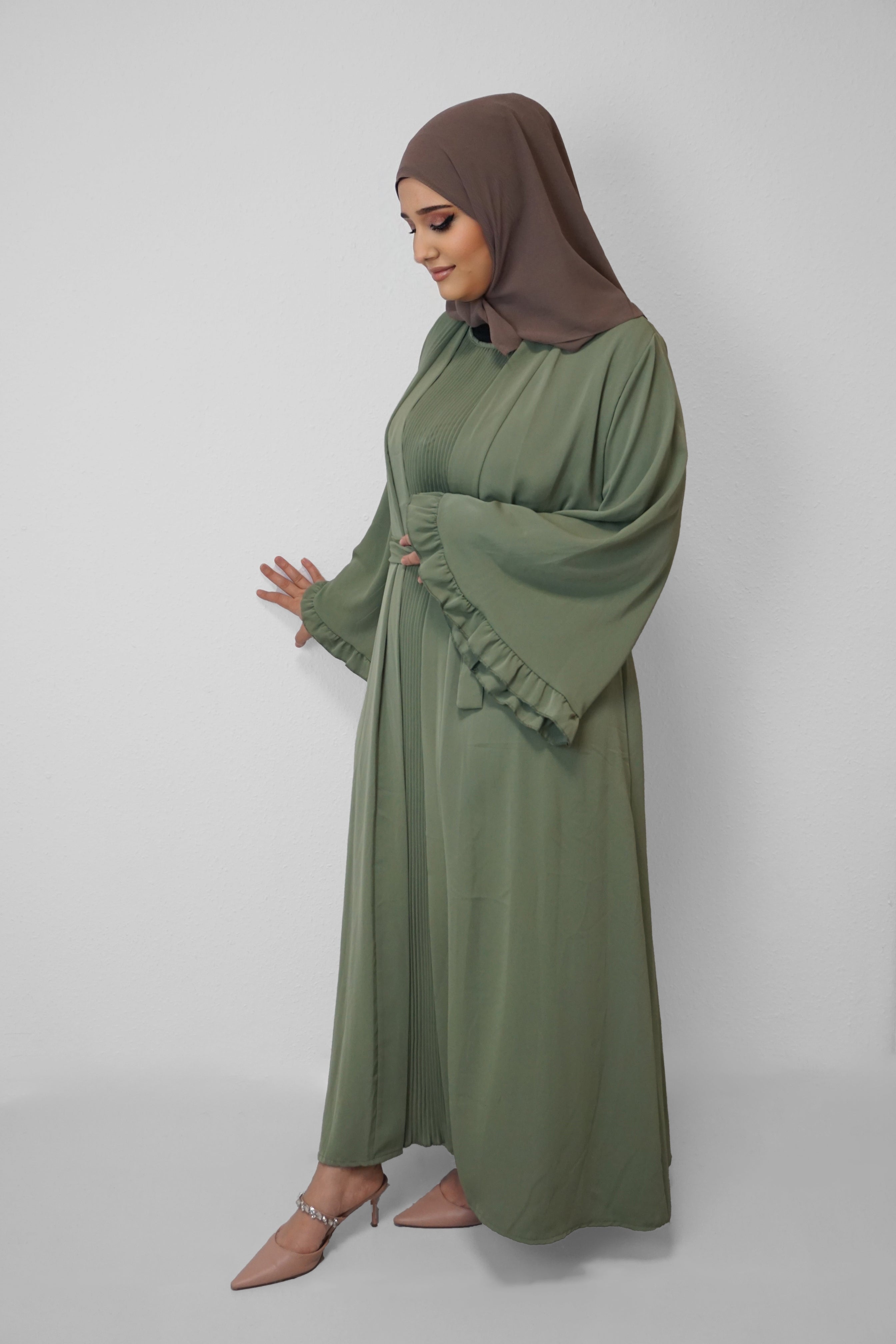 Abaya Suraia Khaki