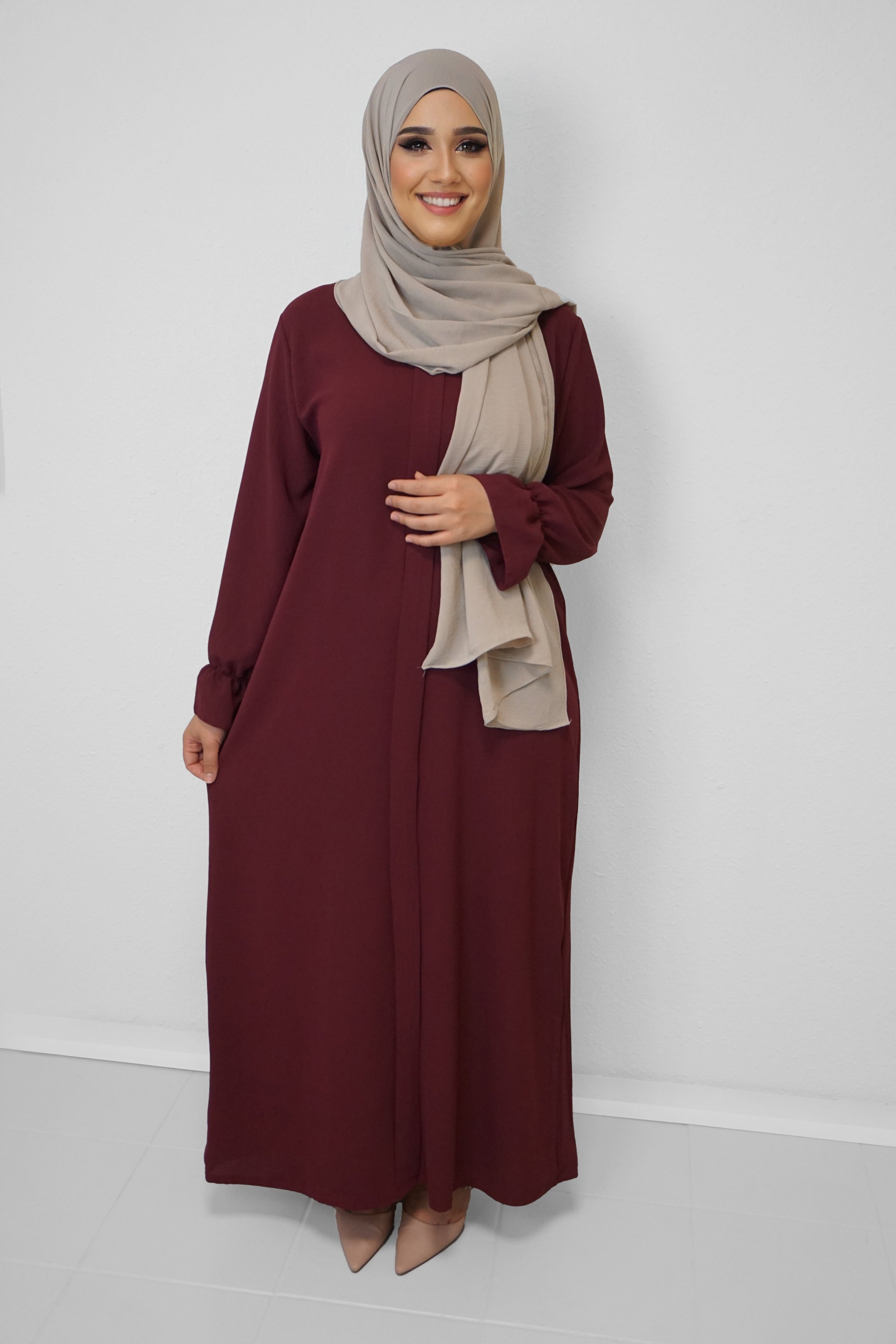 Jazz Abaya Robina Bordeaux