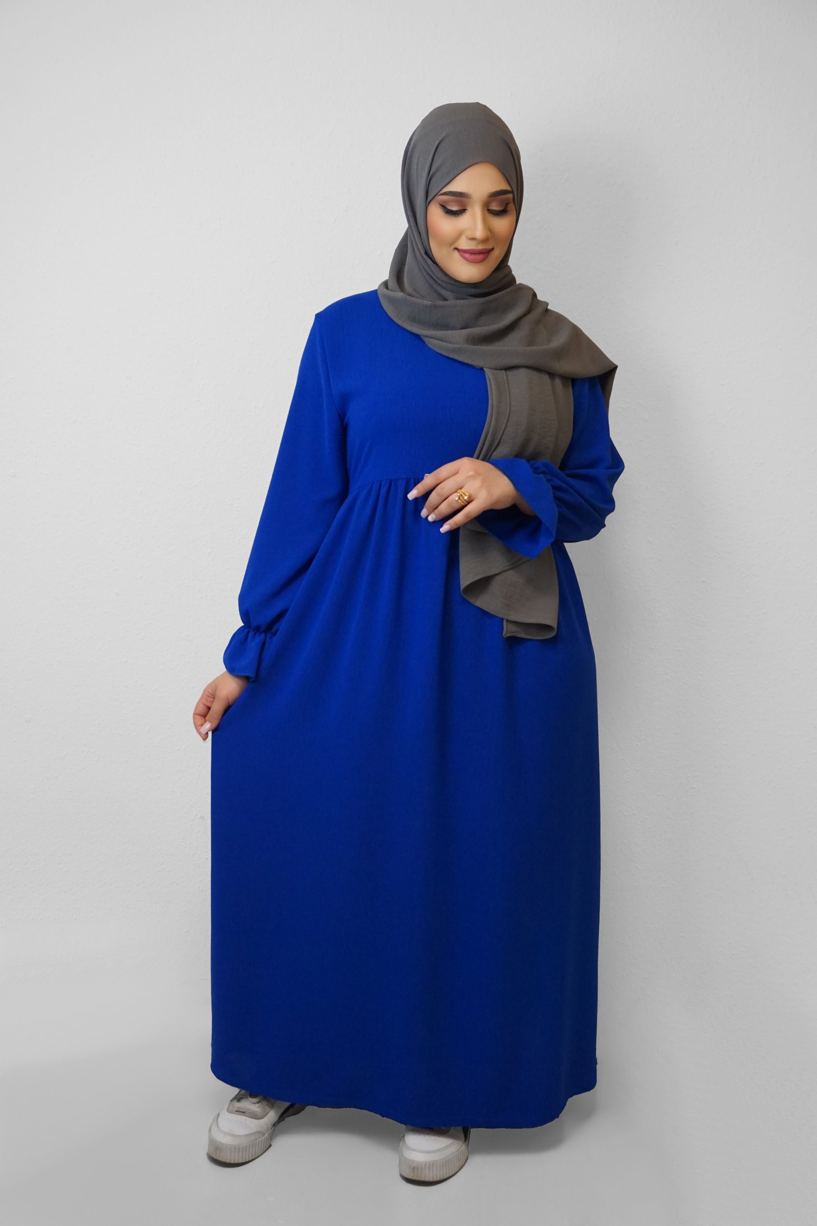 Jazz-Abaya Amna Royalblau