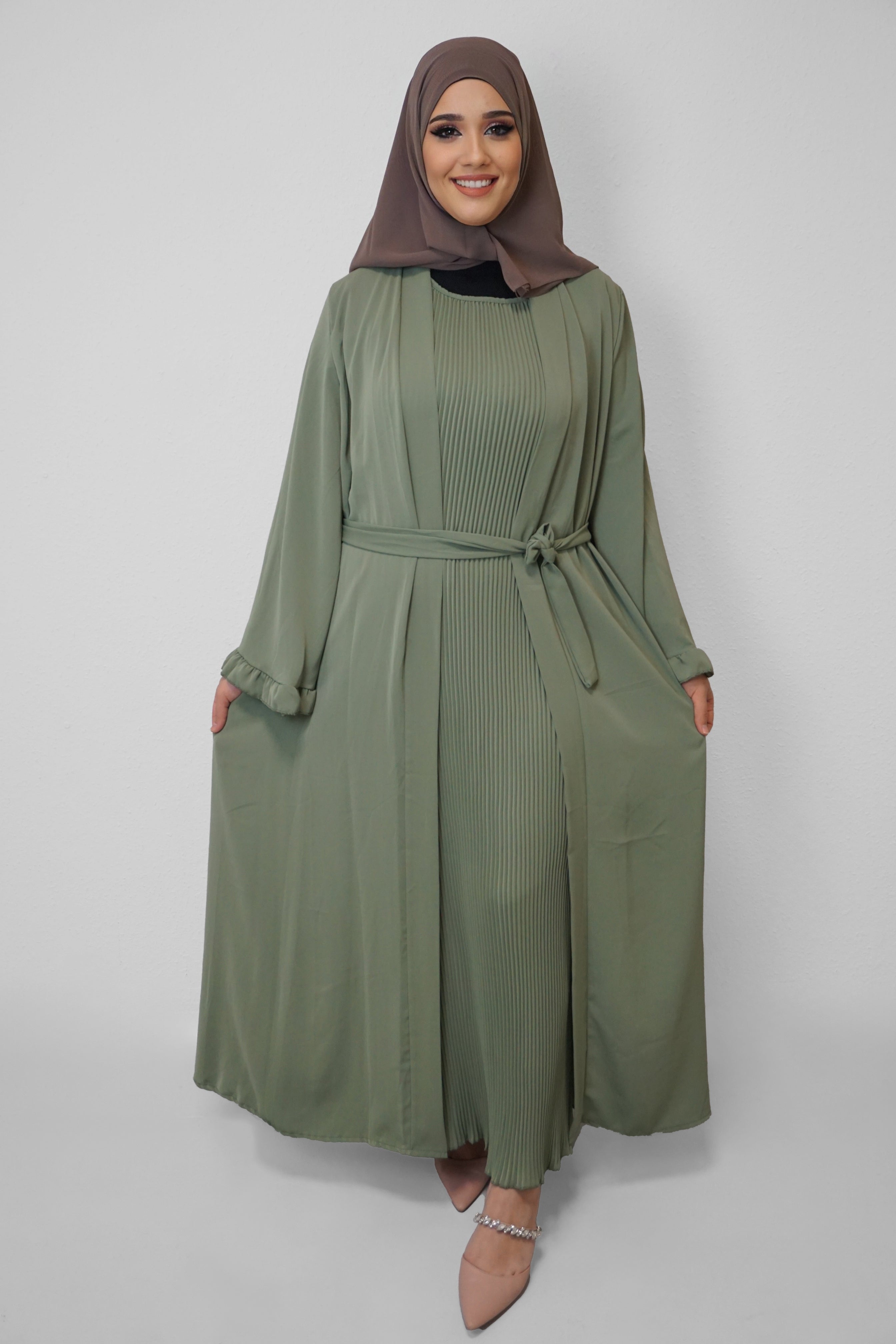 Abaya Suraia Khaki