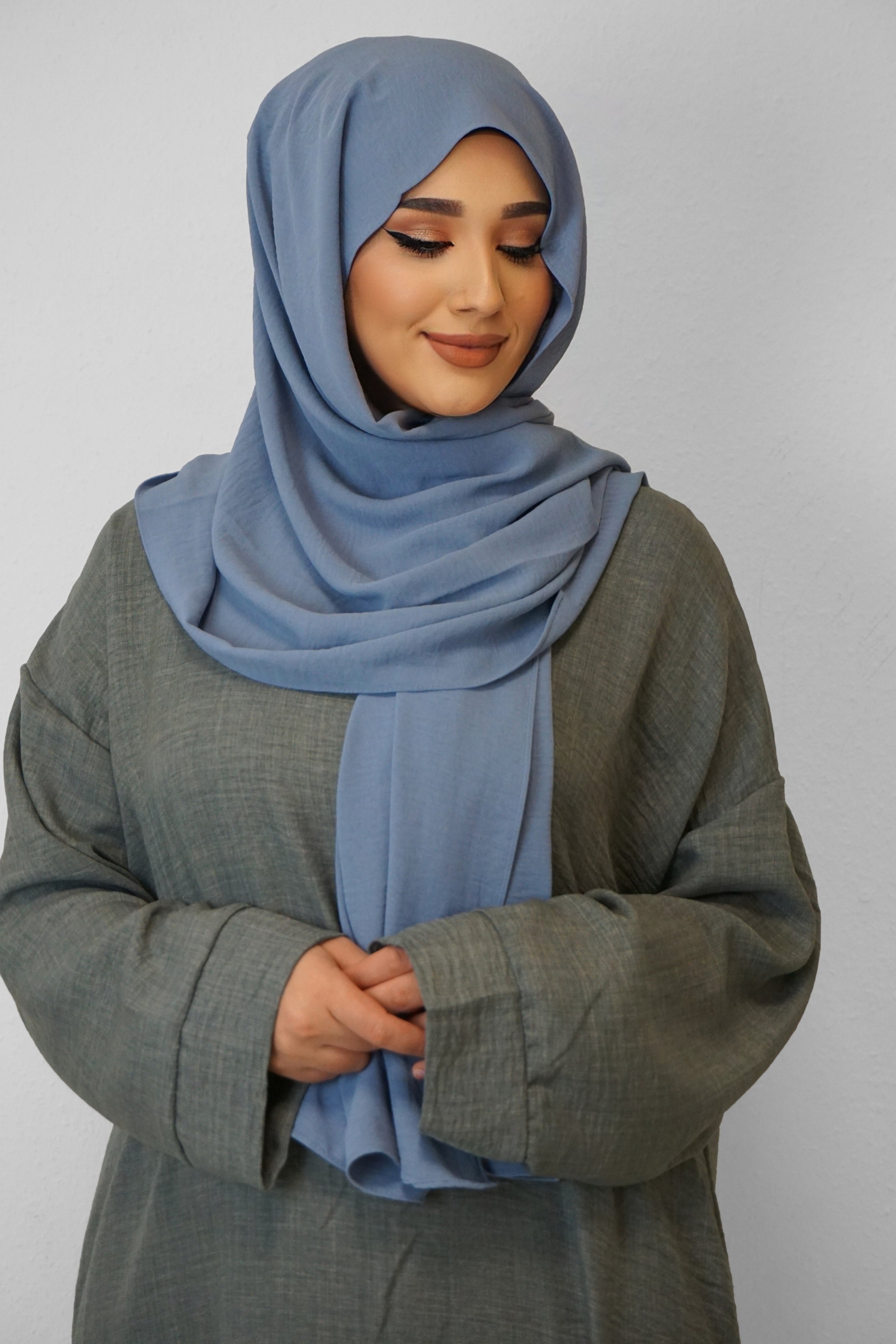 Jazz Hijab Hellblau