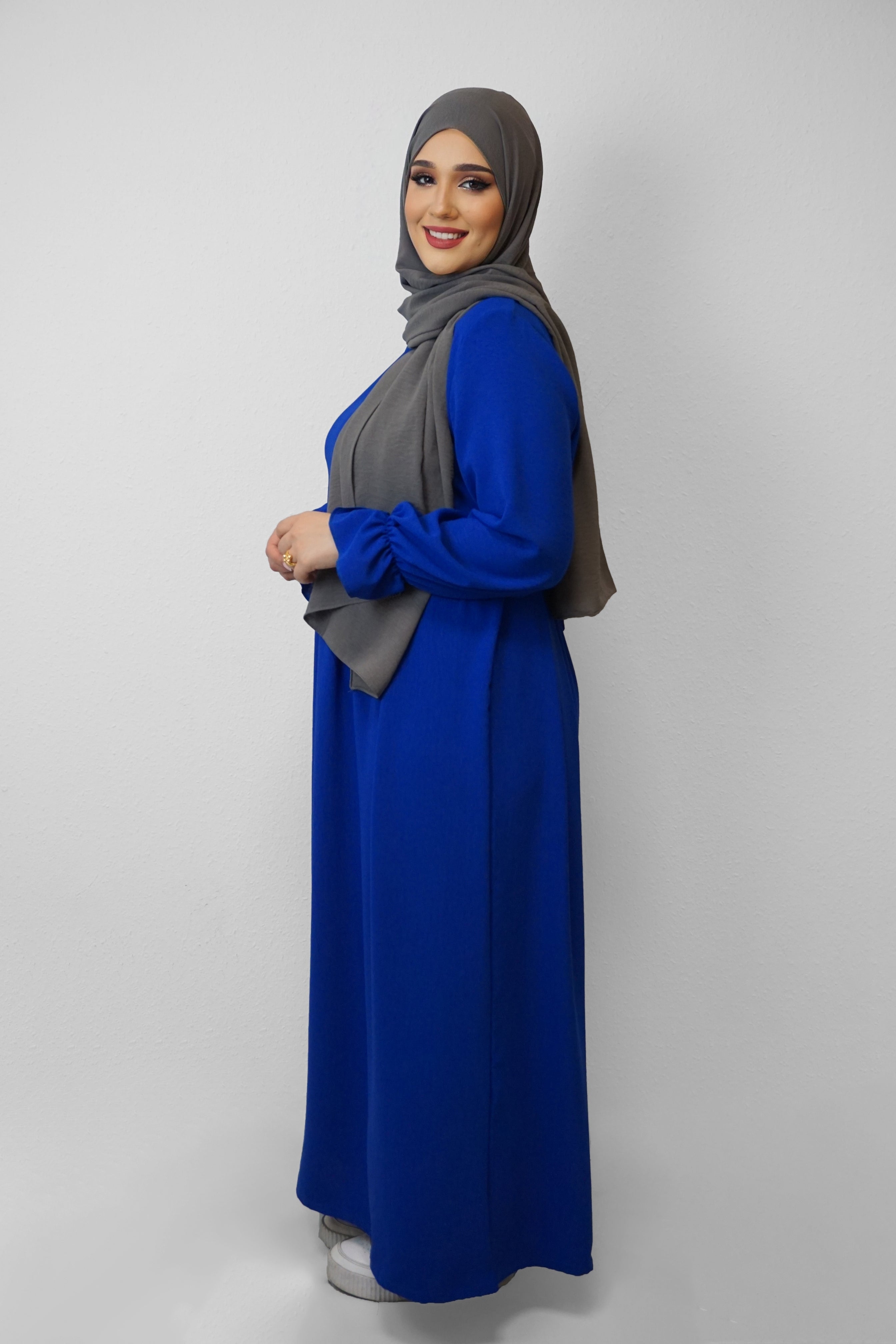 Jazz-Abaya Amna Royalblau