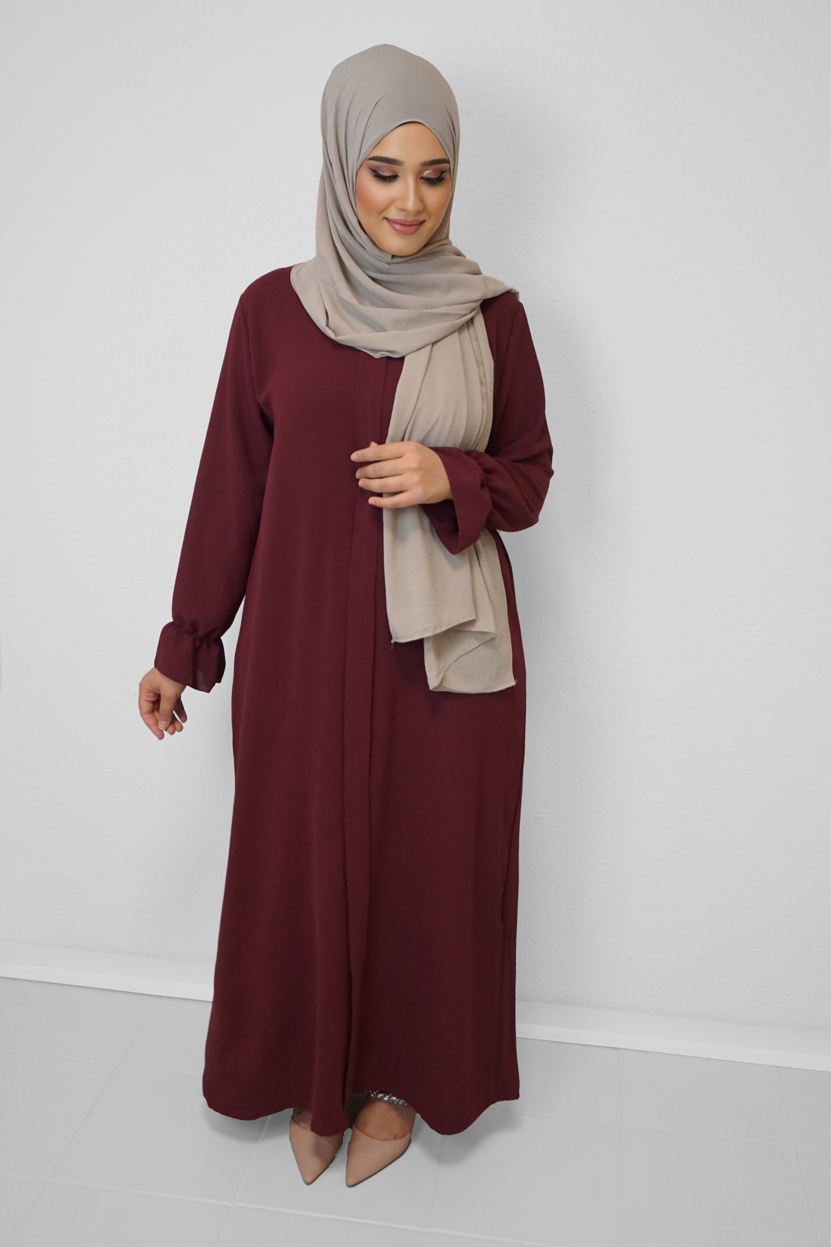 Jazz Abaya Robina Bordeaux