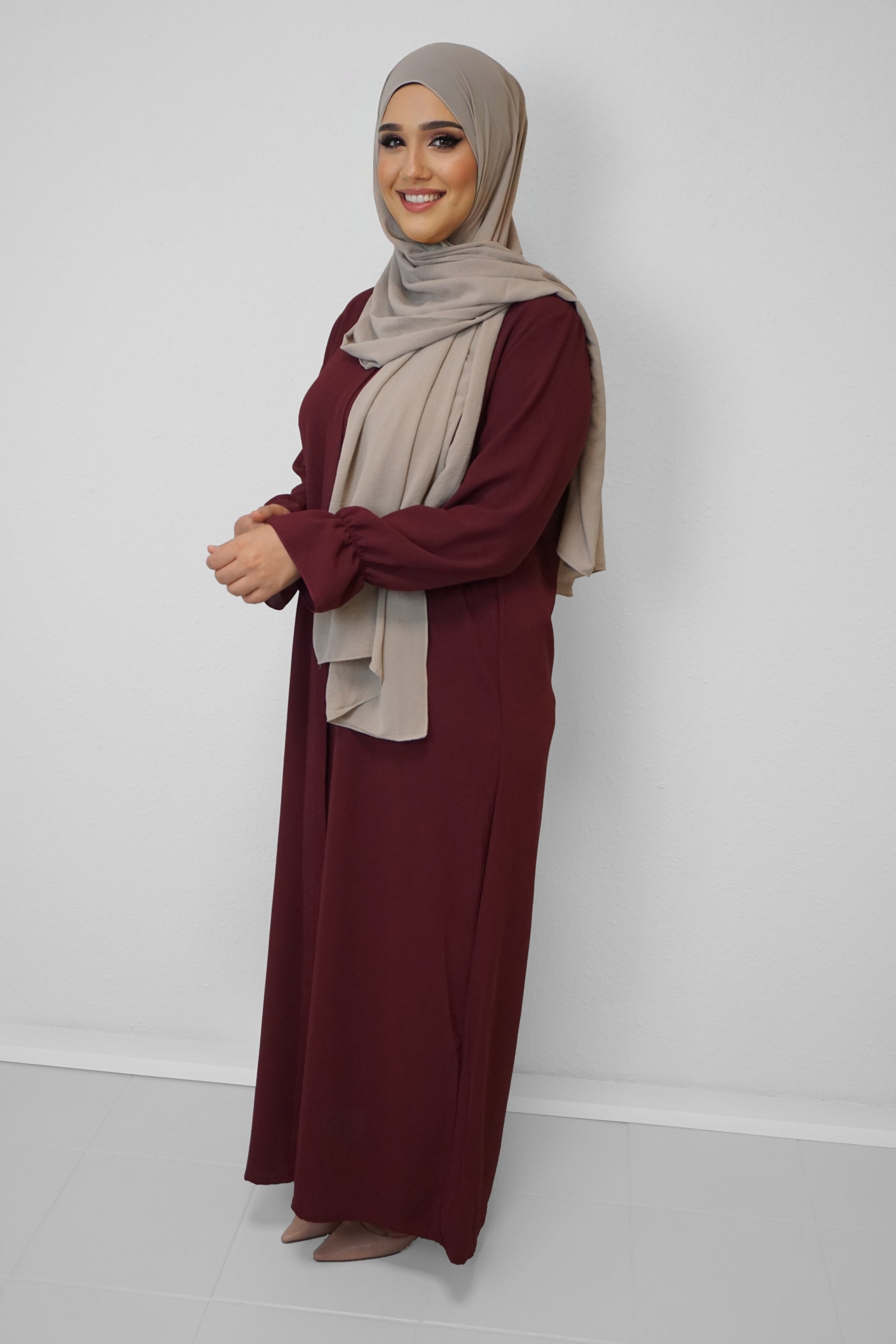 Jazz Abaya Robina Bordeaux