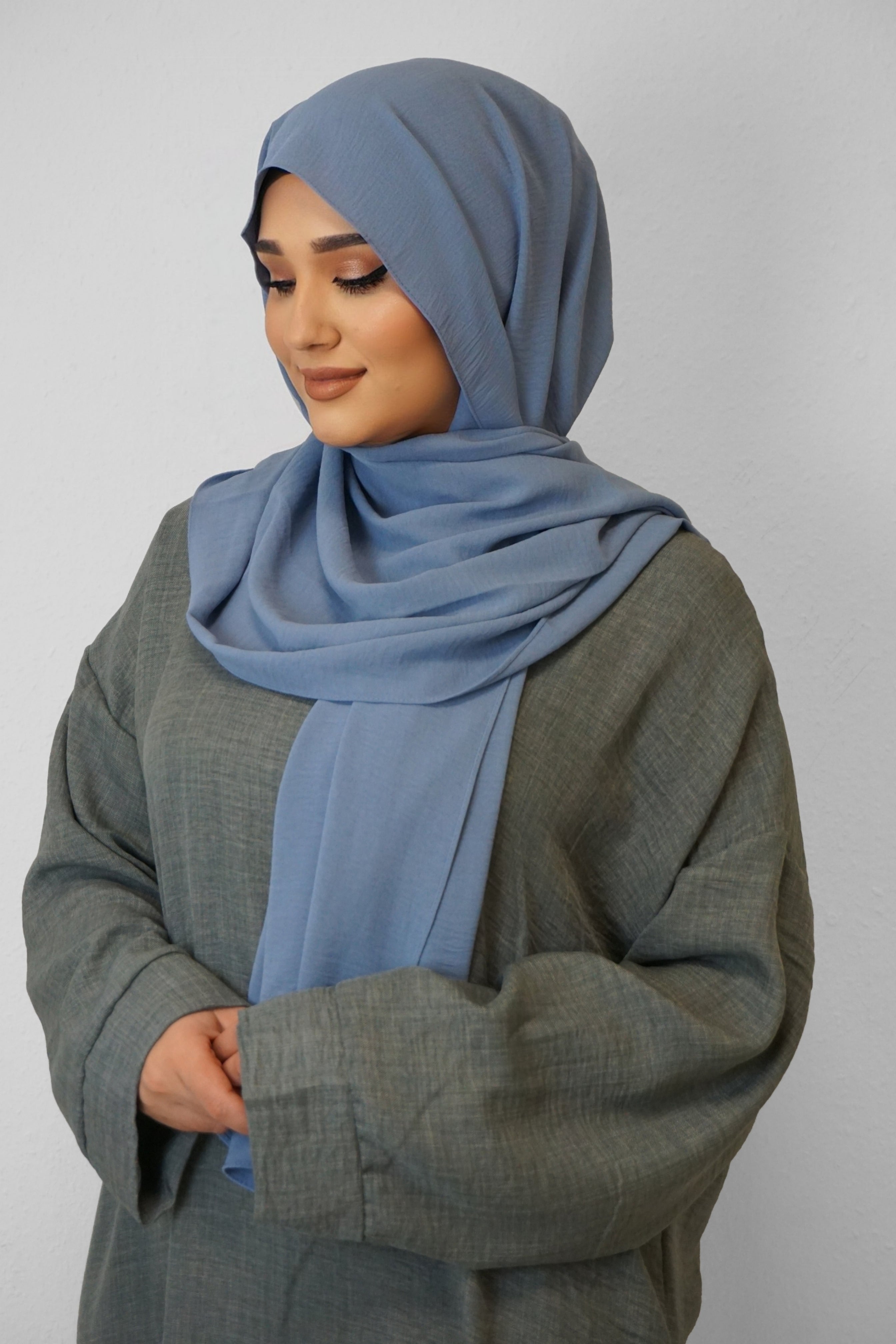 Jazz Hijab Hellblau