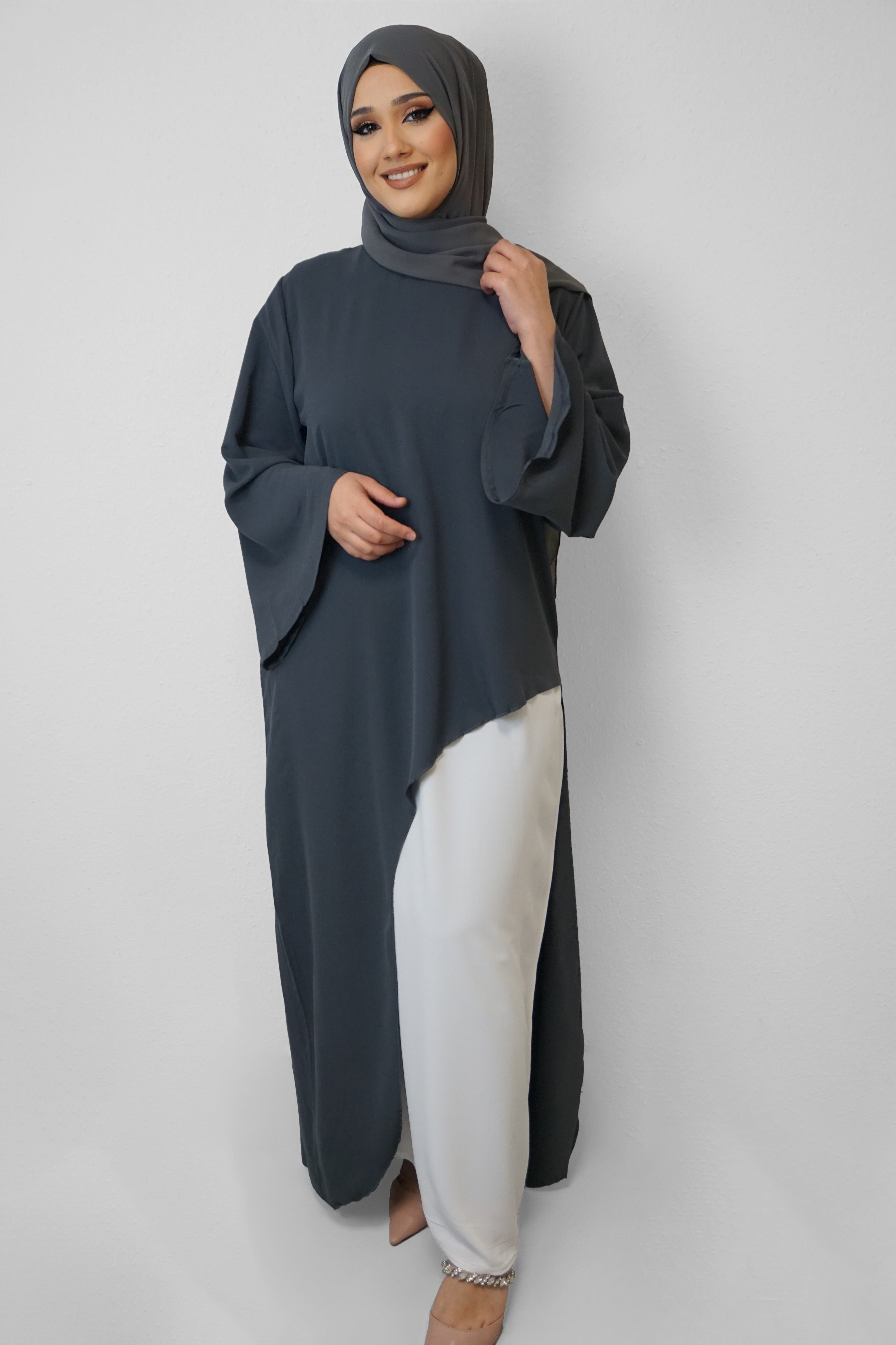 Abaya Eleen Grau