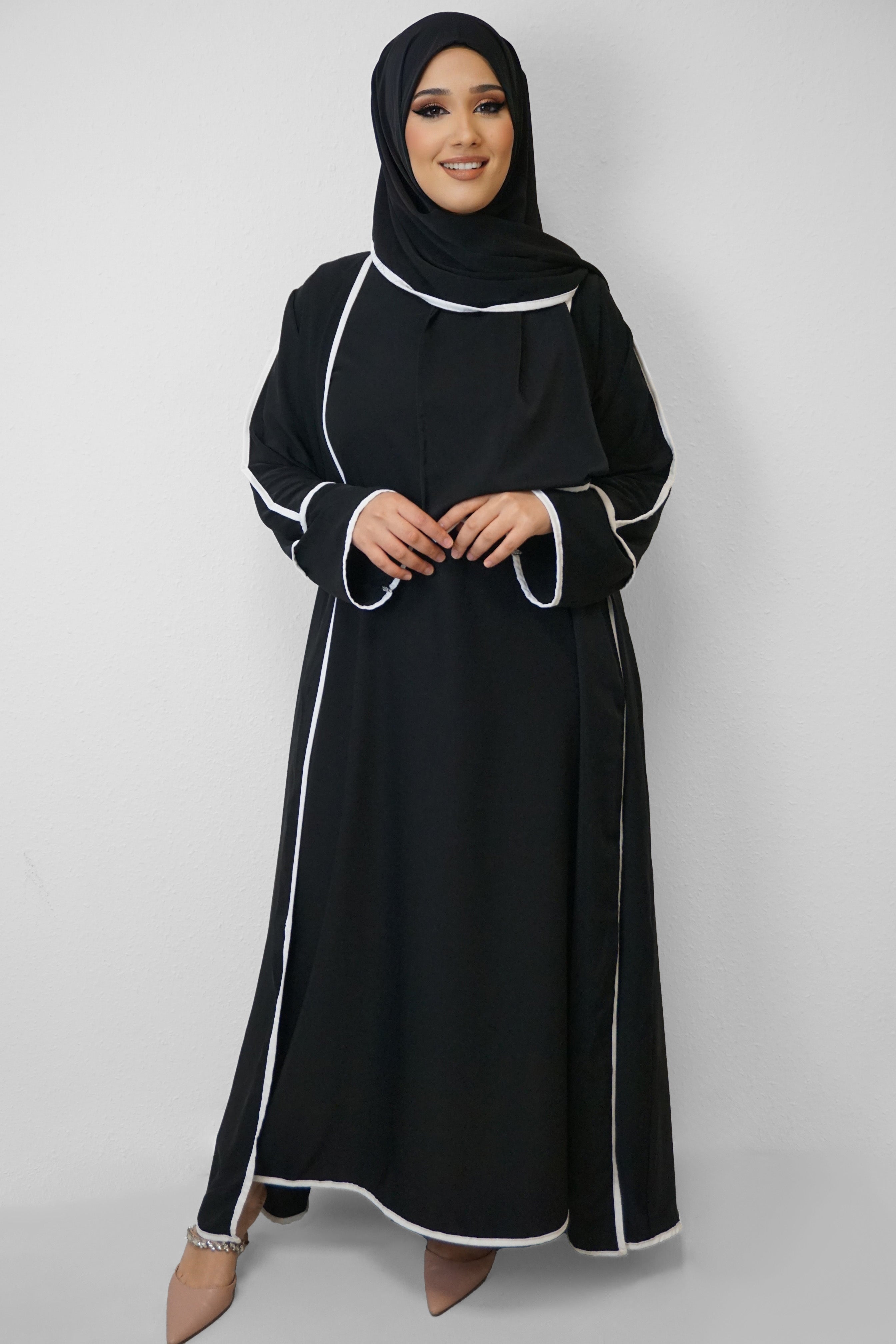 Abaya Budoor Schwarz