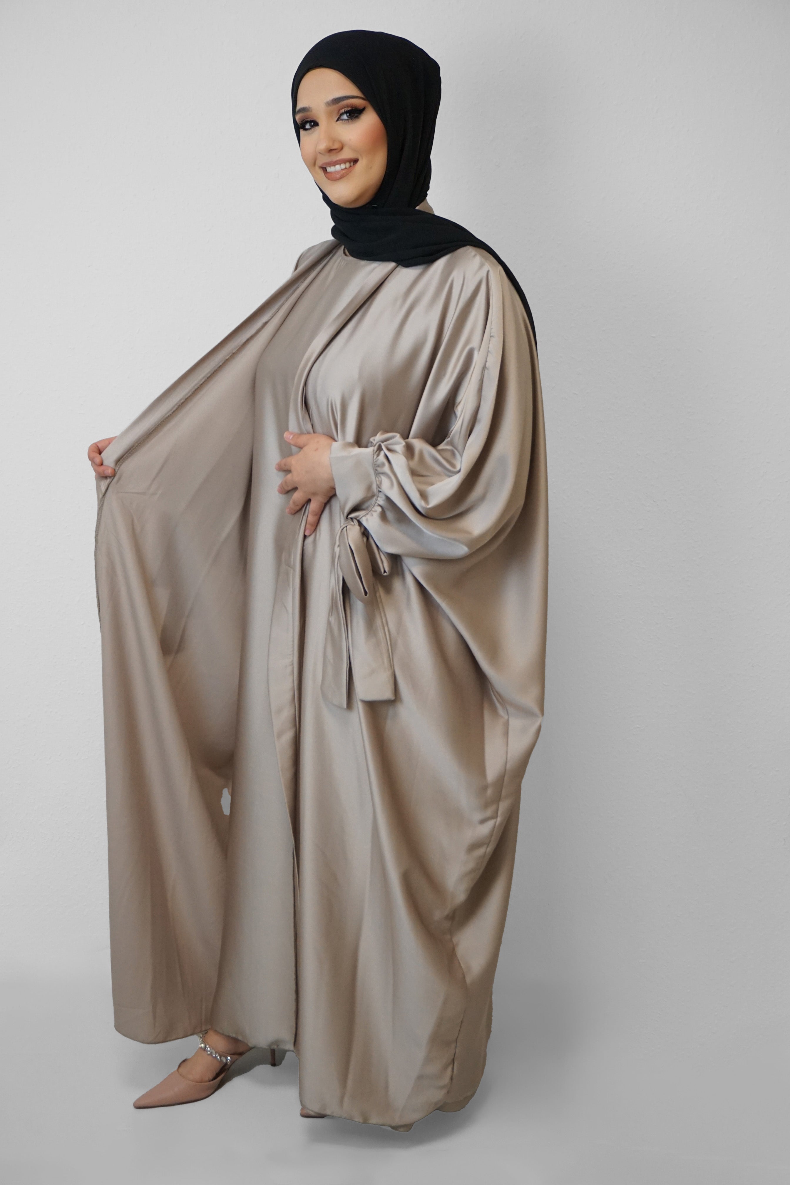 Abaya Maha Champagner