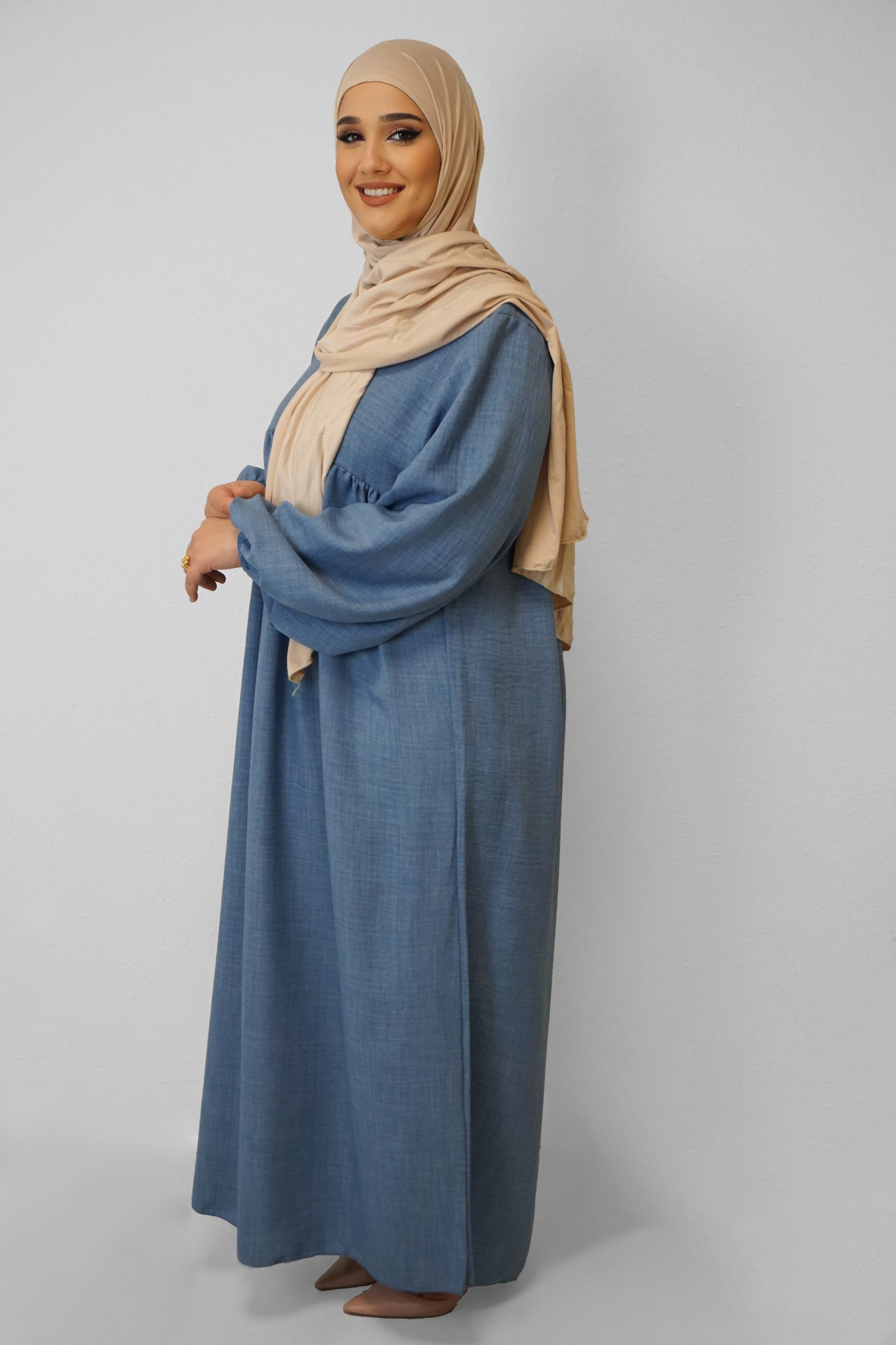 Abaya Monauwra Himmelblau