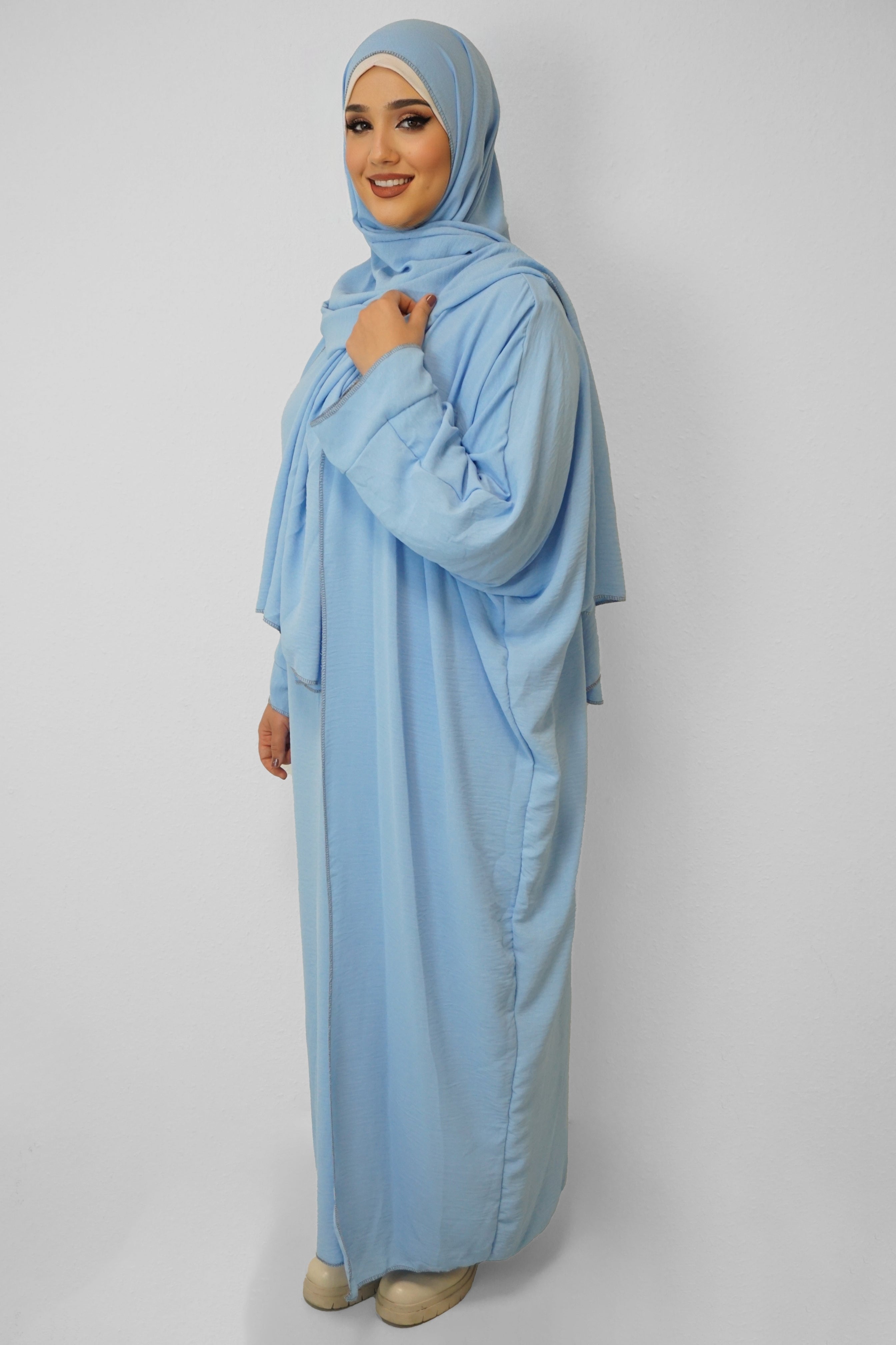 Abaya Naima Wasserblau