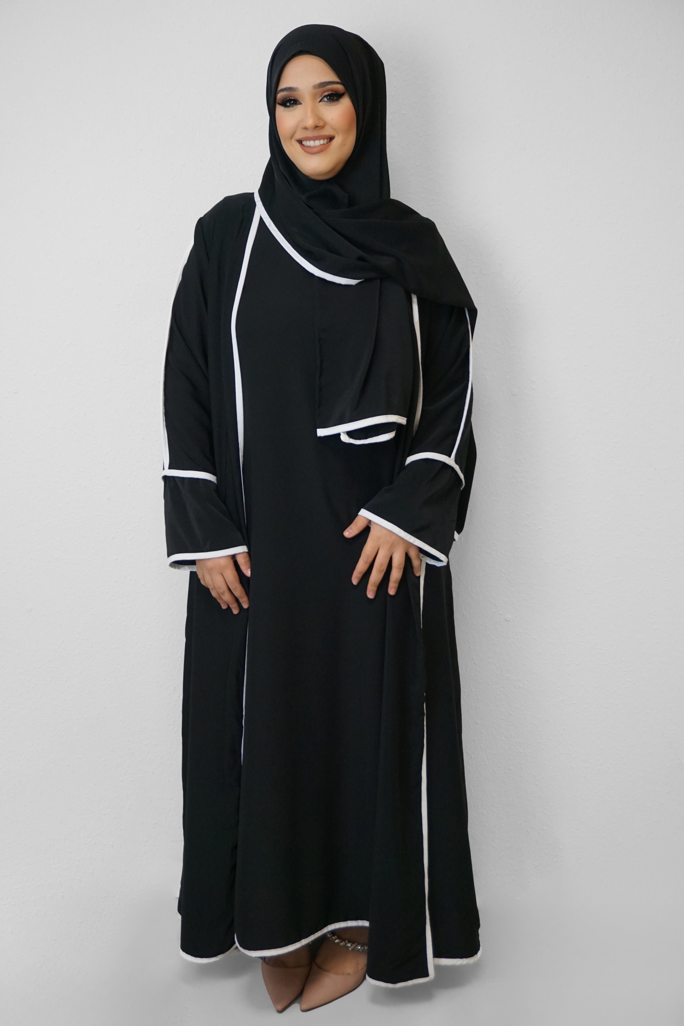 Abaya Budoor Schwarz