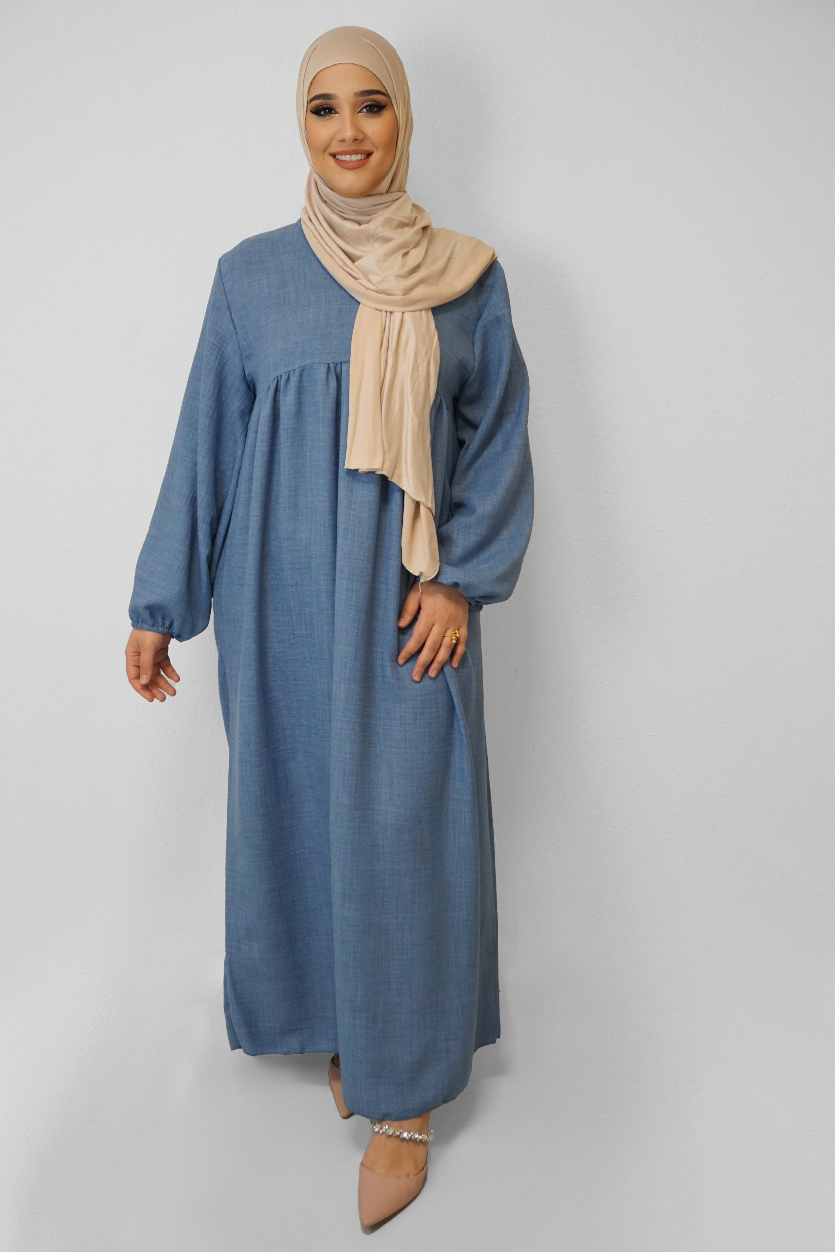 Abaya Monauwra Himmelblau