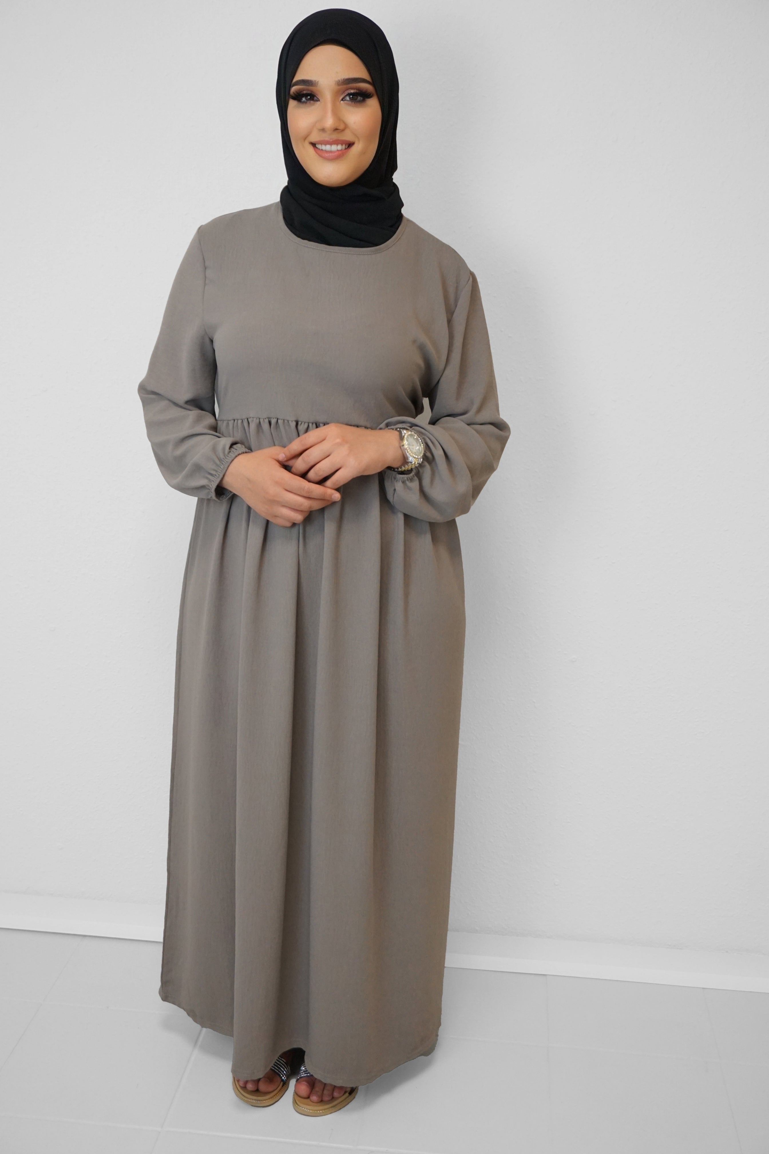 Jazz Abaya Musarat Taupe