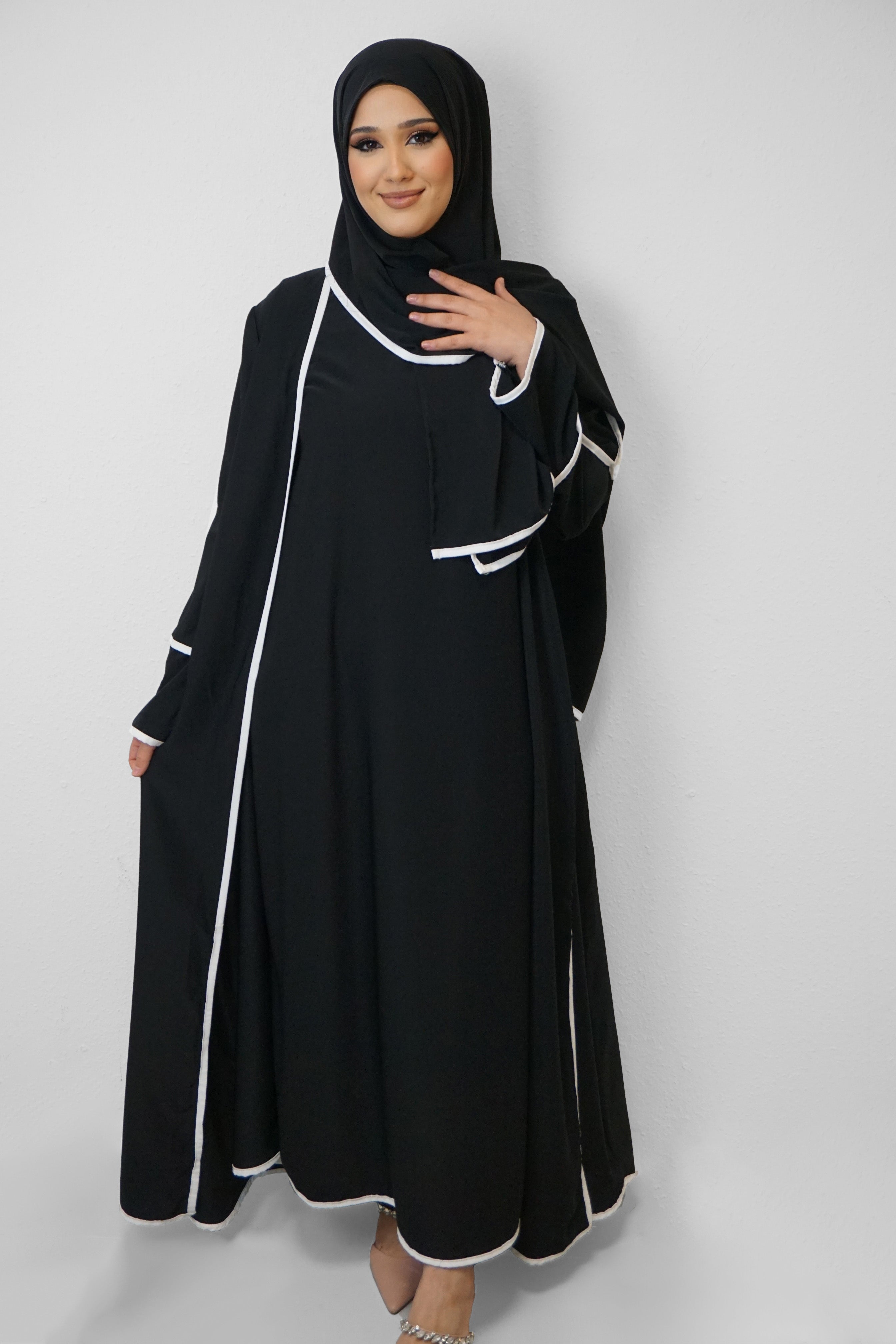 Abaya Budoor Schwarz