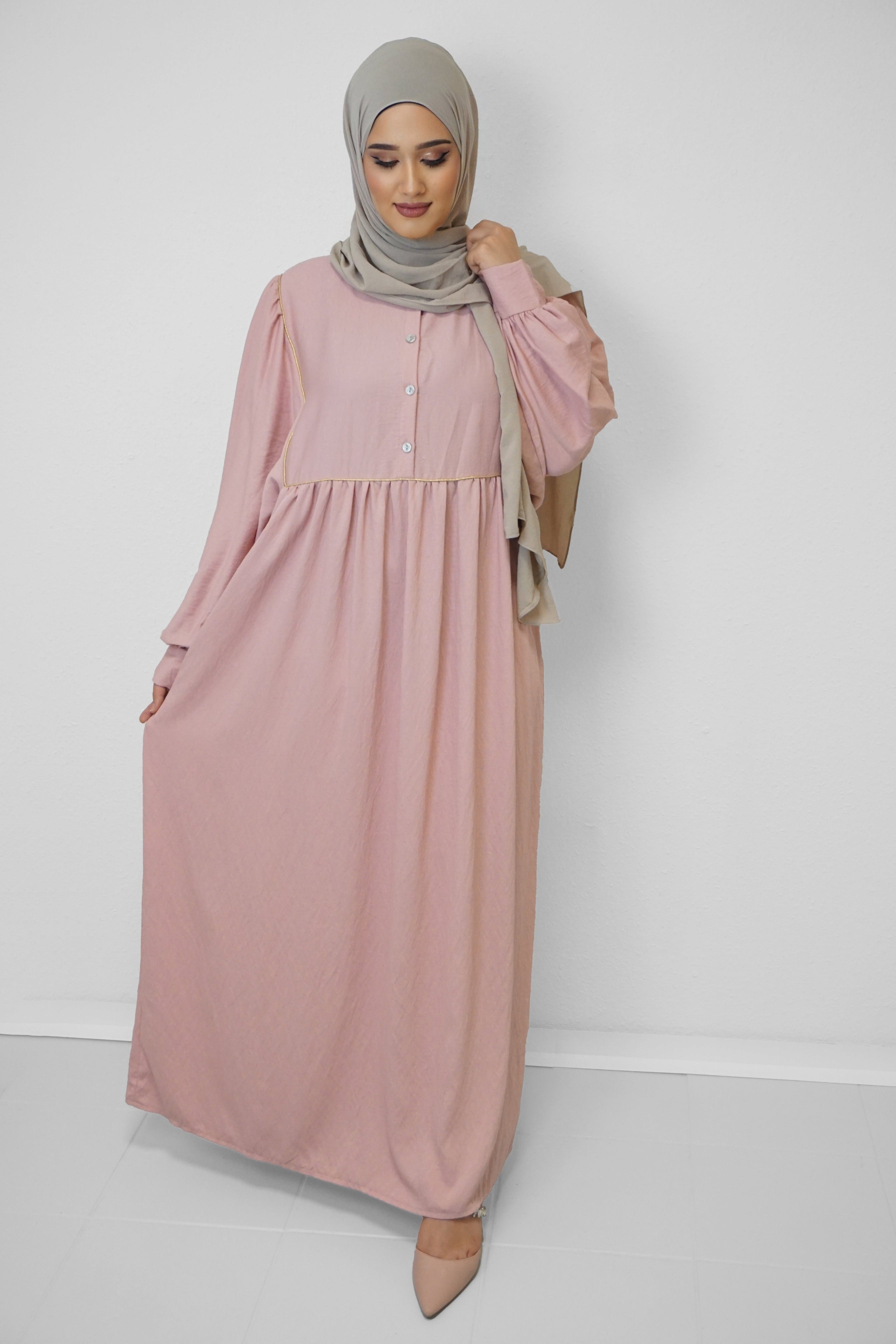 Abaya Mali Rosa