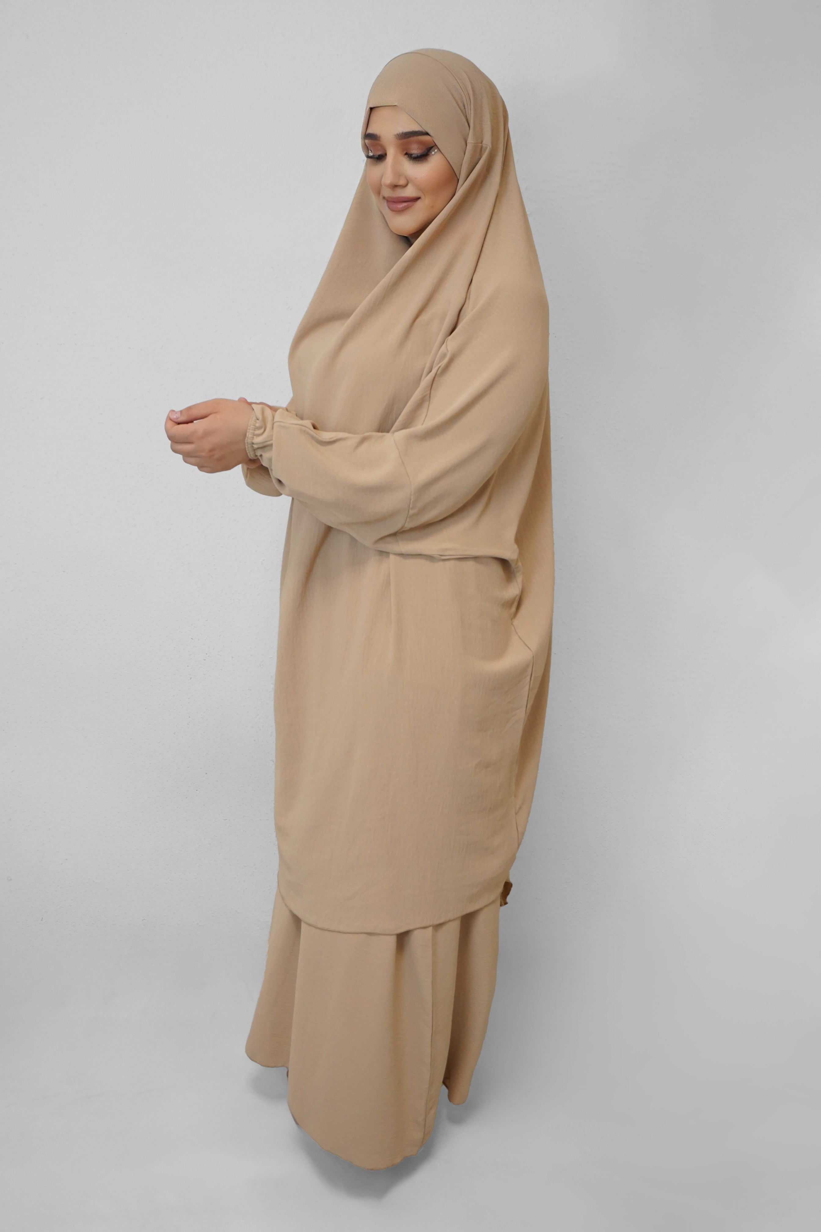 Jazz Jilbab Beige