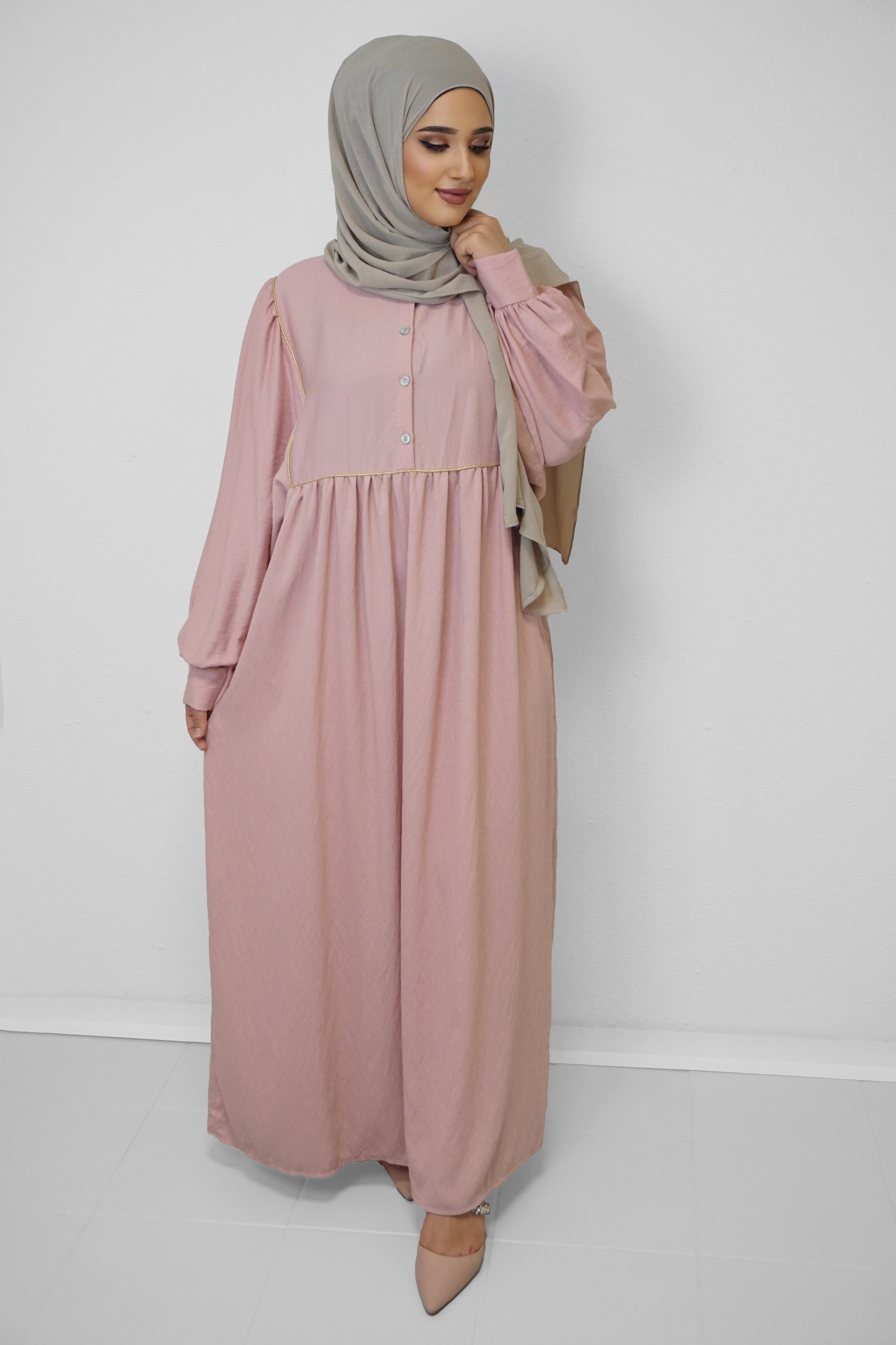 Abaya Mali Rosa