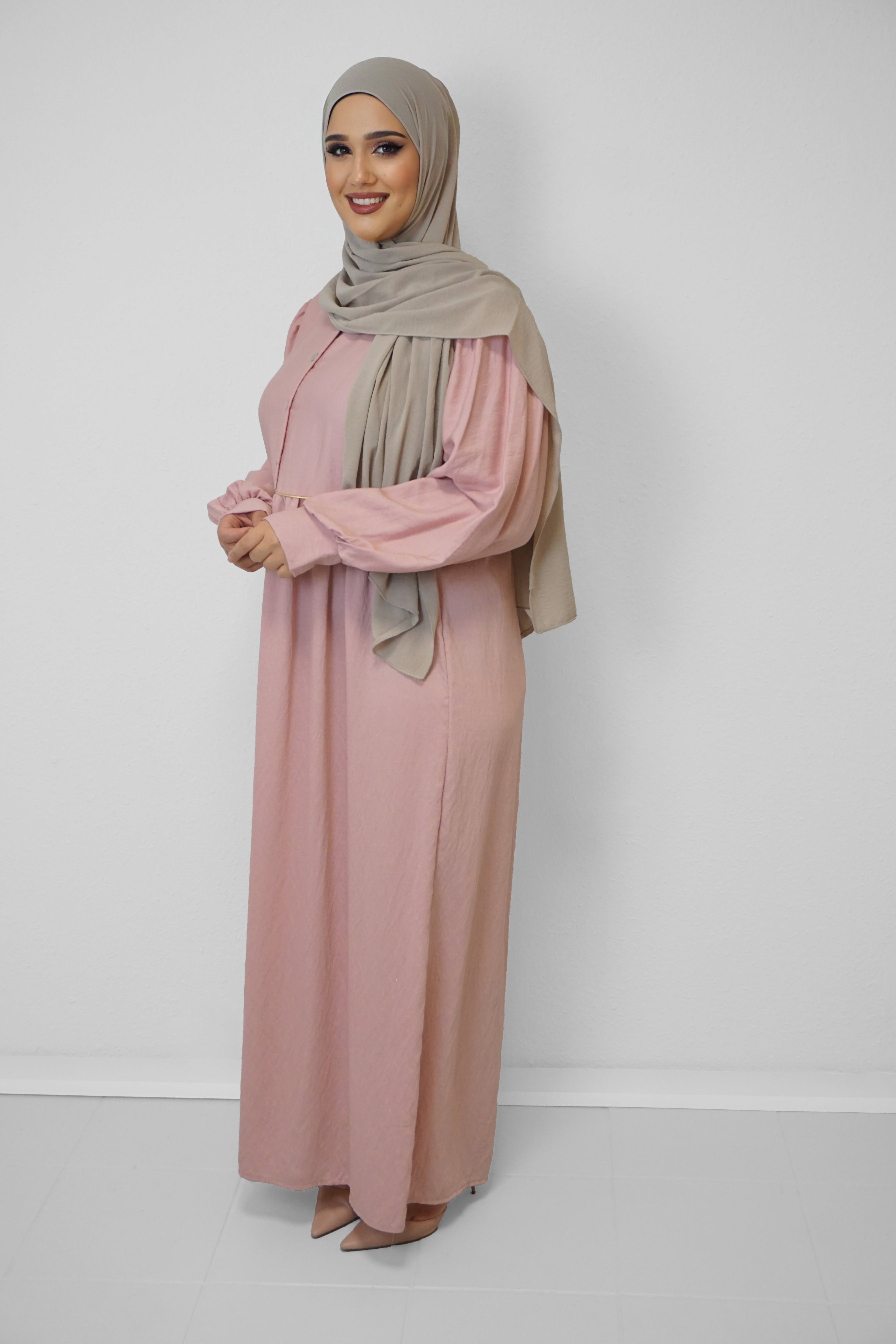 Abaya Mali Rosa