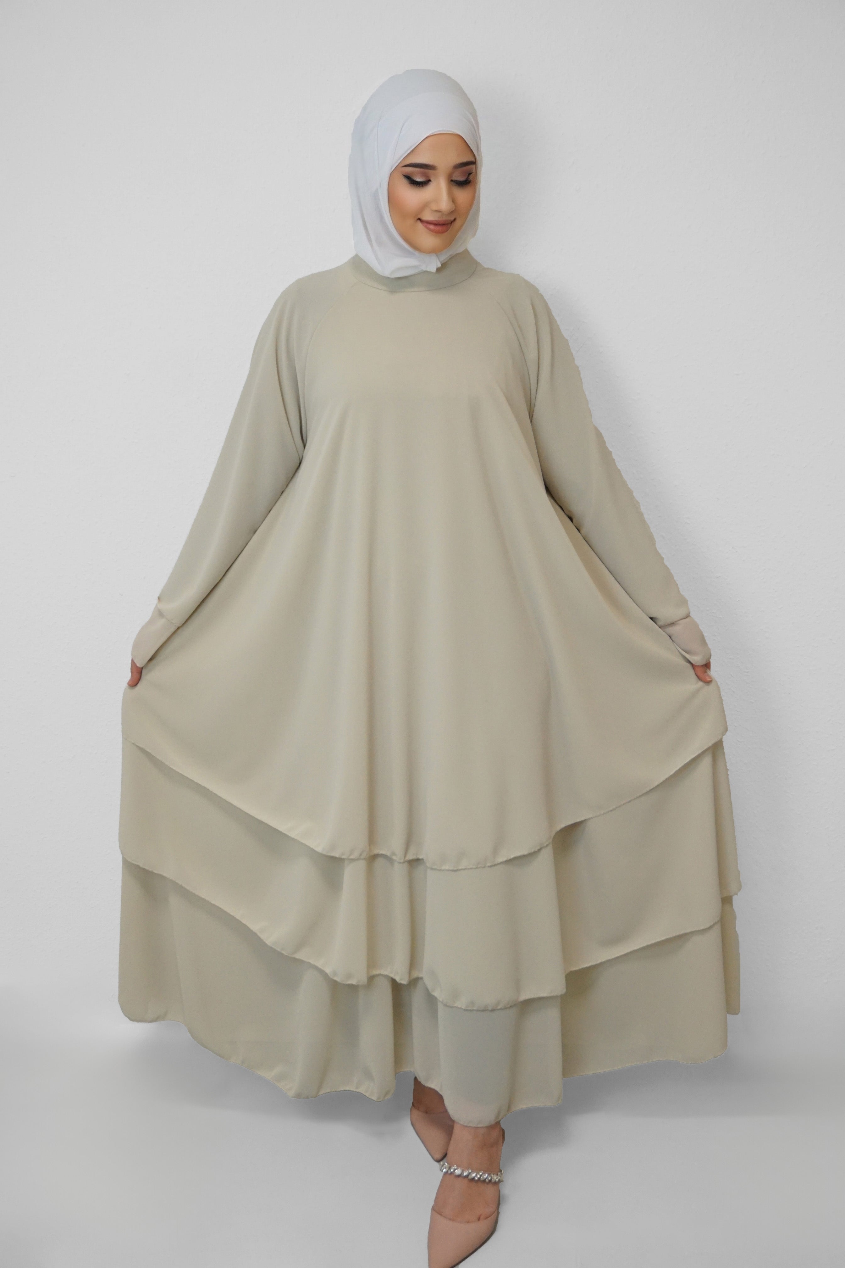 Abaya Chalisa Elfenbein