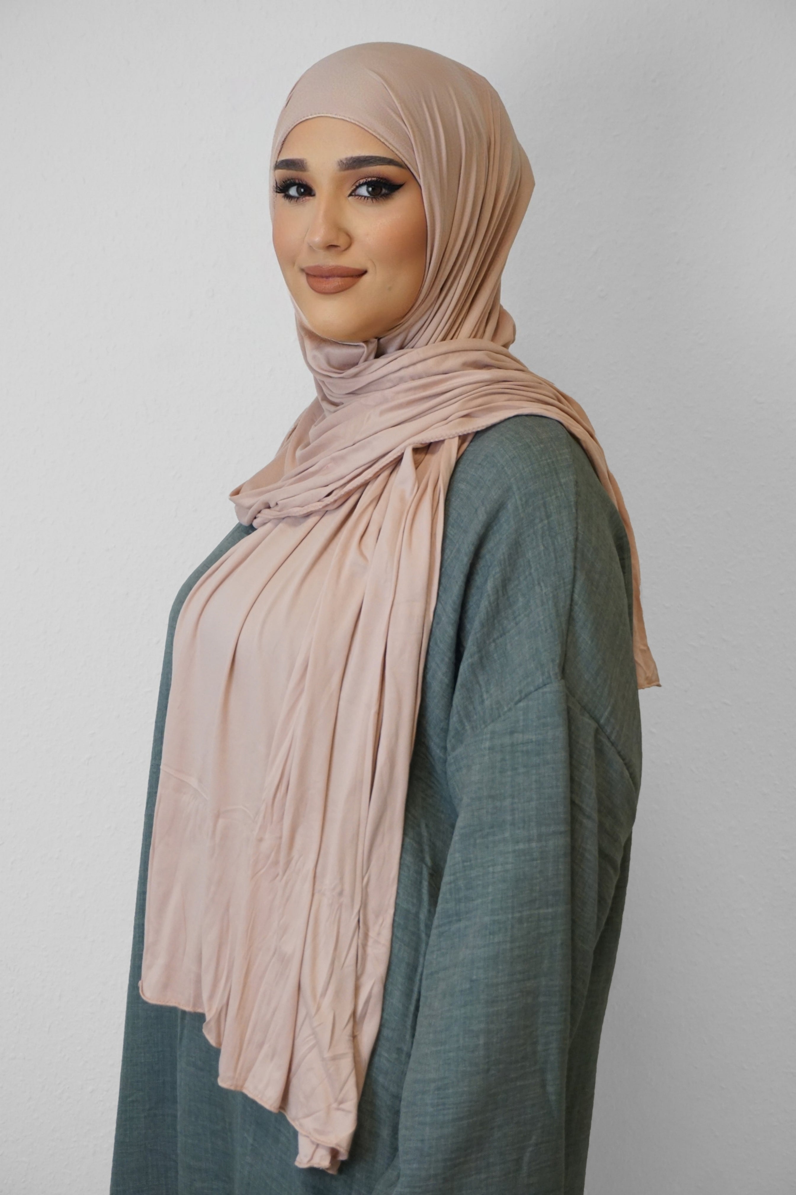 Jersey Hijab Fiza Lightrose