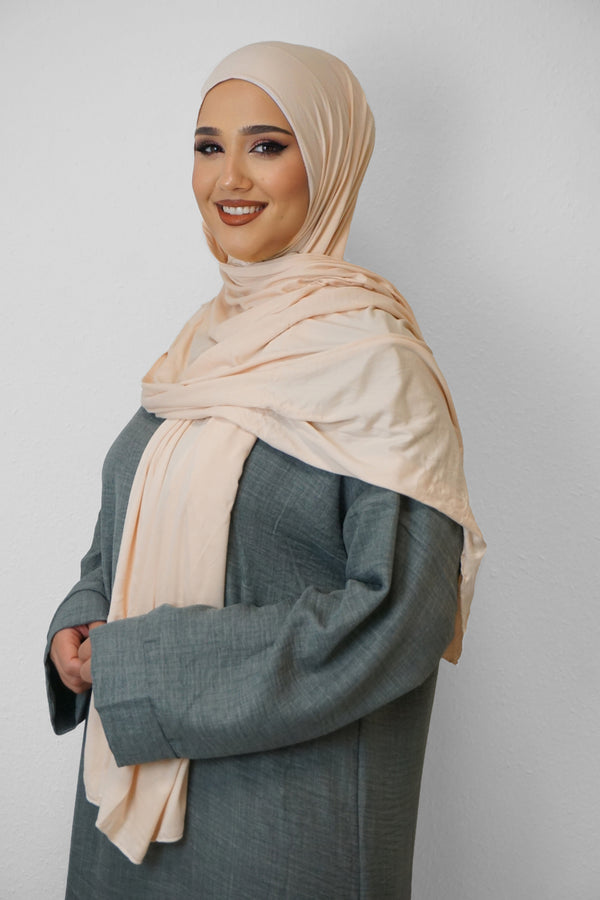 Jersey XL Hijab Beige