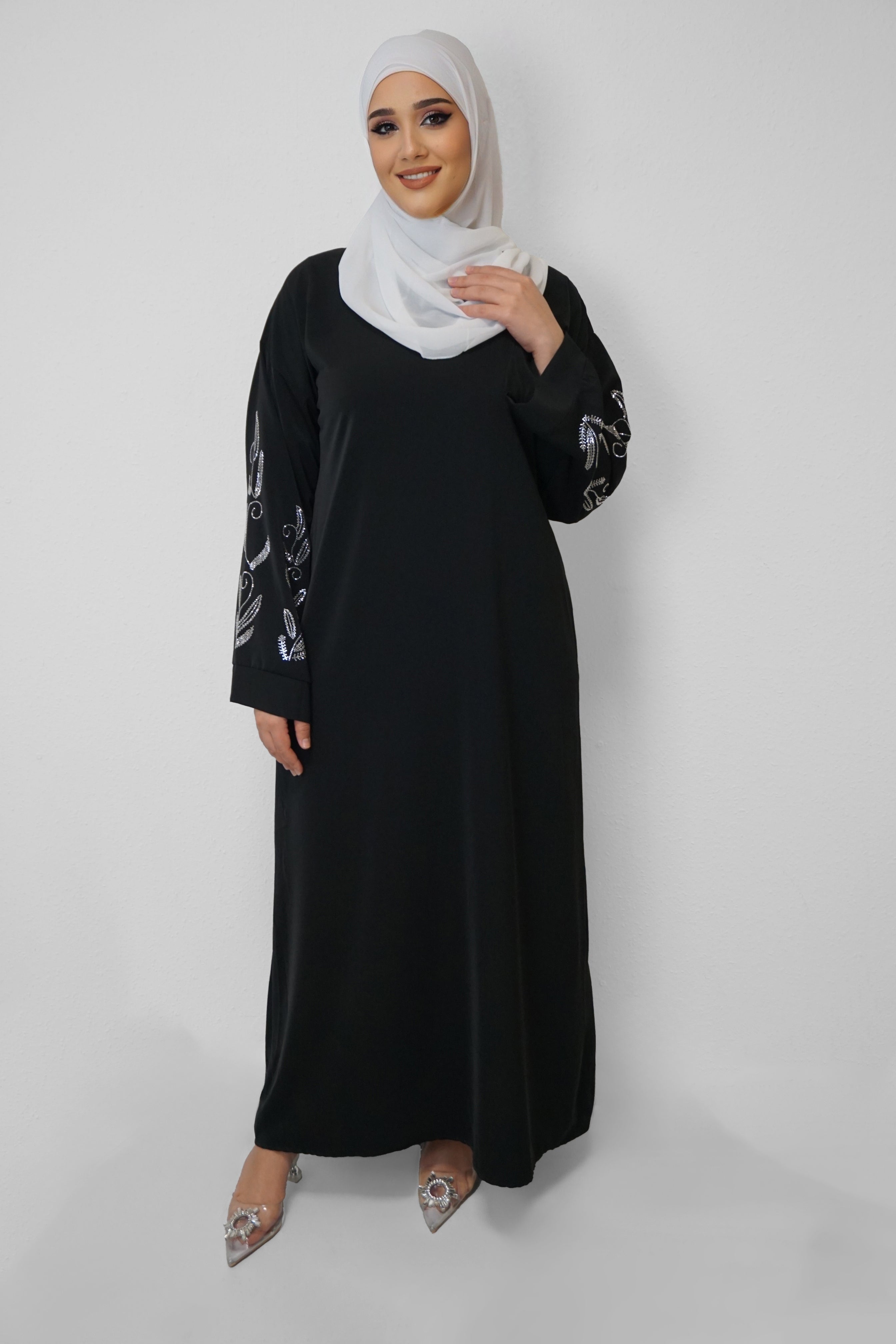 Abaya Basima Schwarz