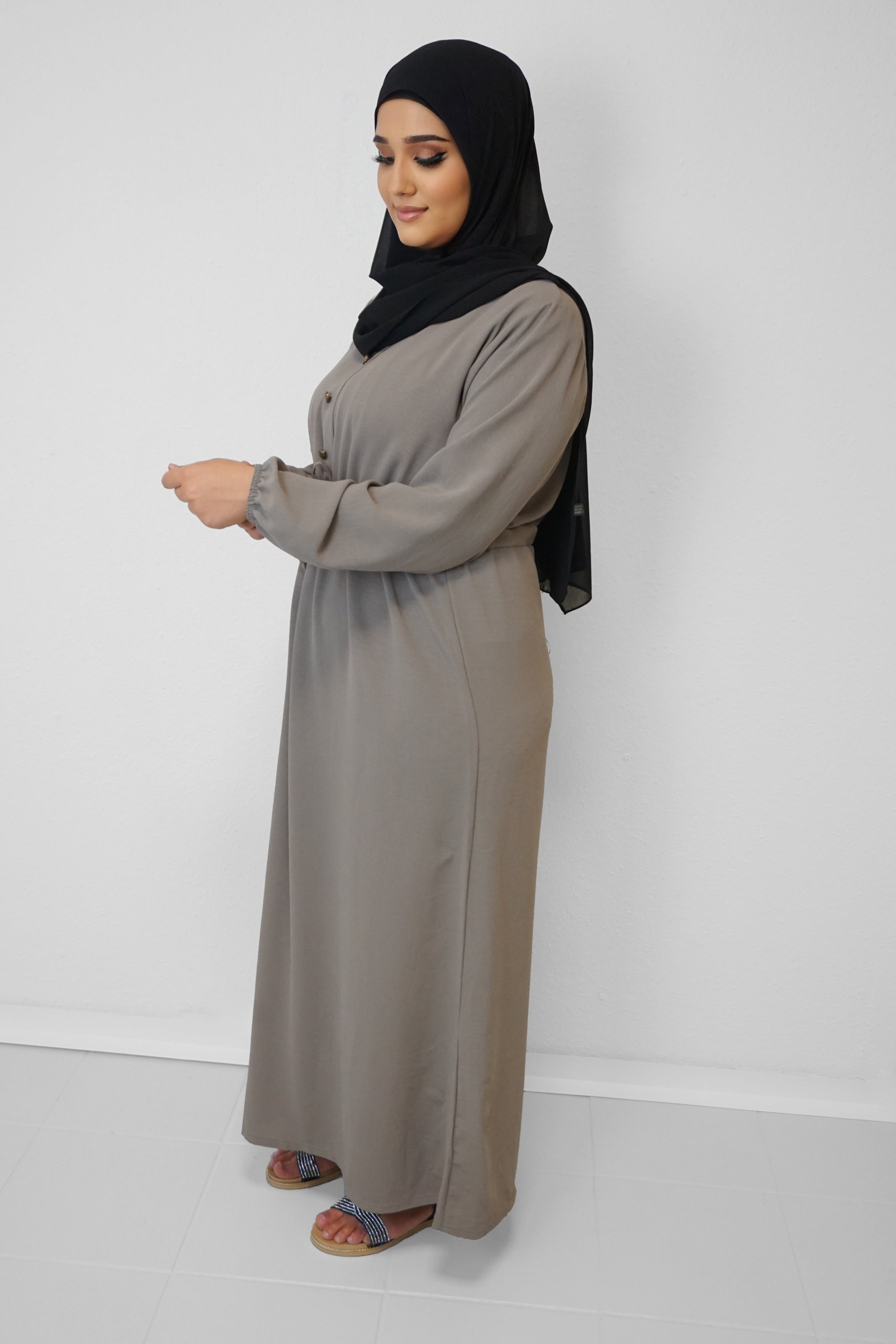 Abaya Maram Taupe