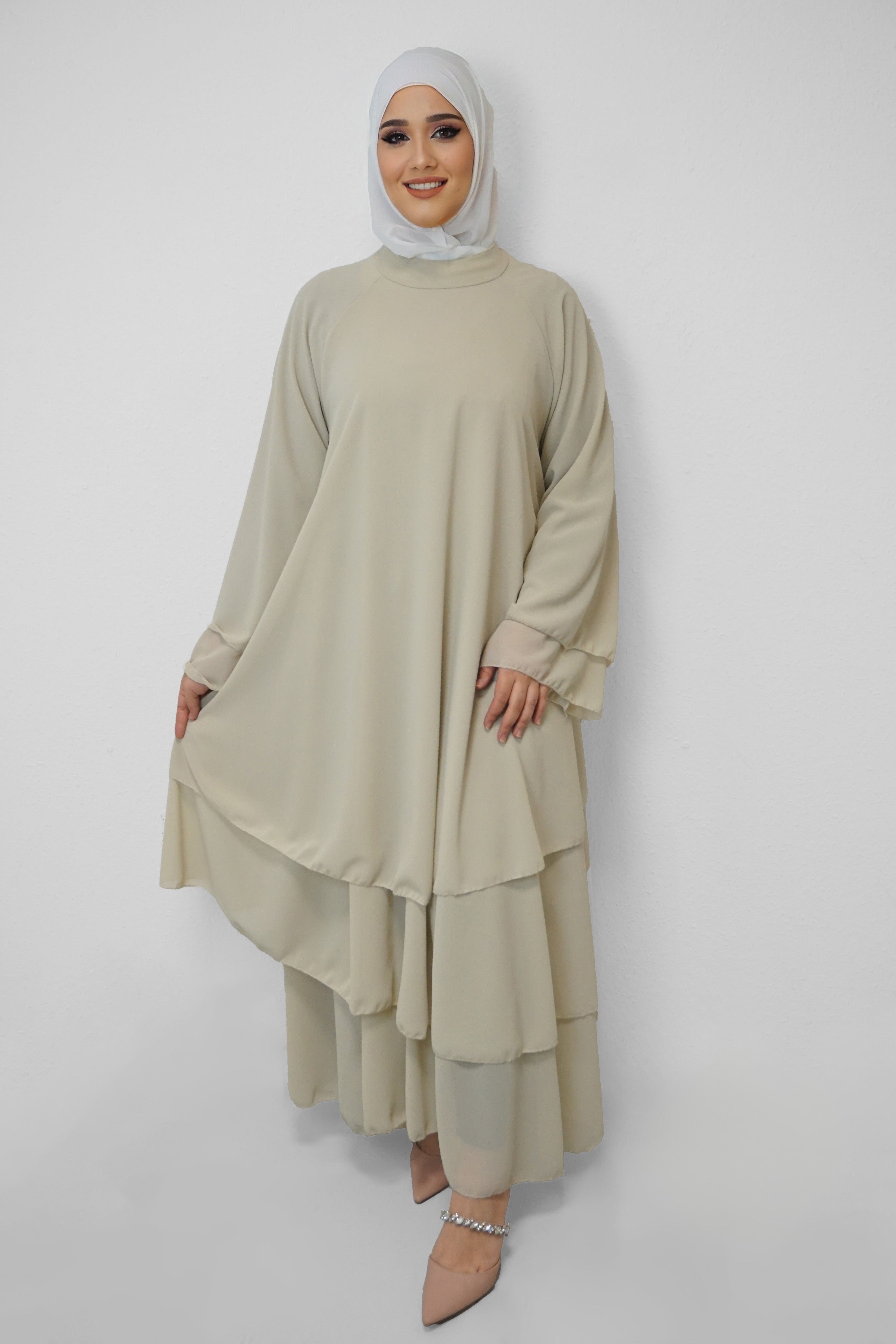 Abaya Chalisa Elfenbein