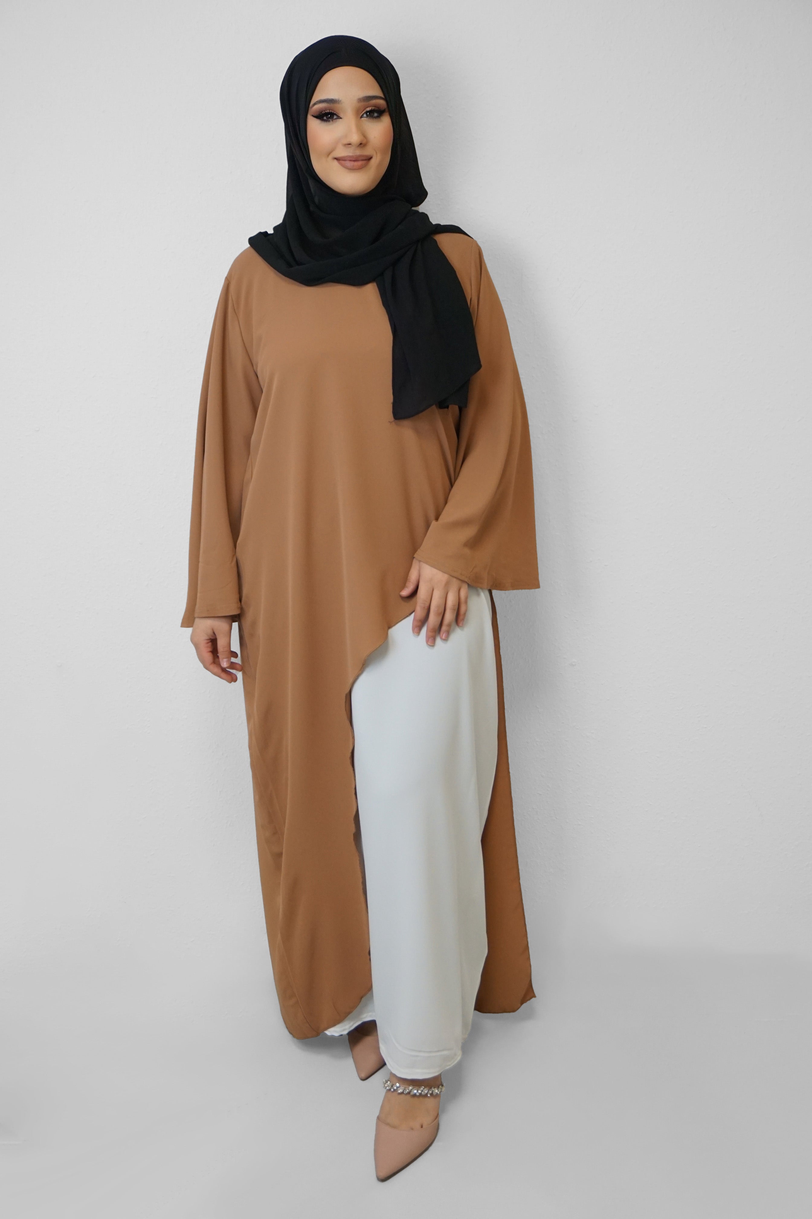 Abaya Eleen Camel