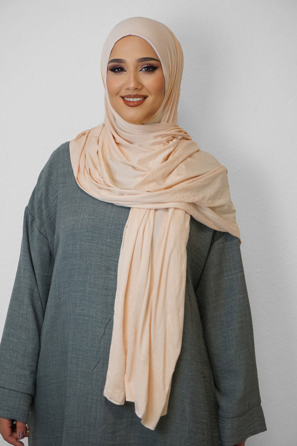 Jersey XL Hijab Beige
