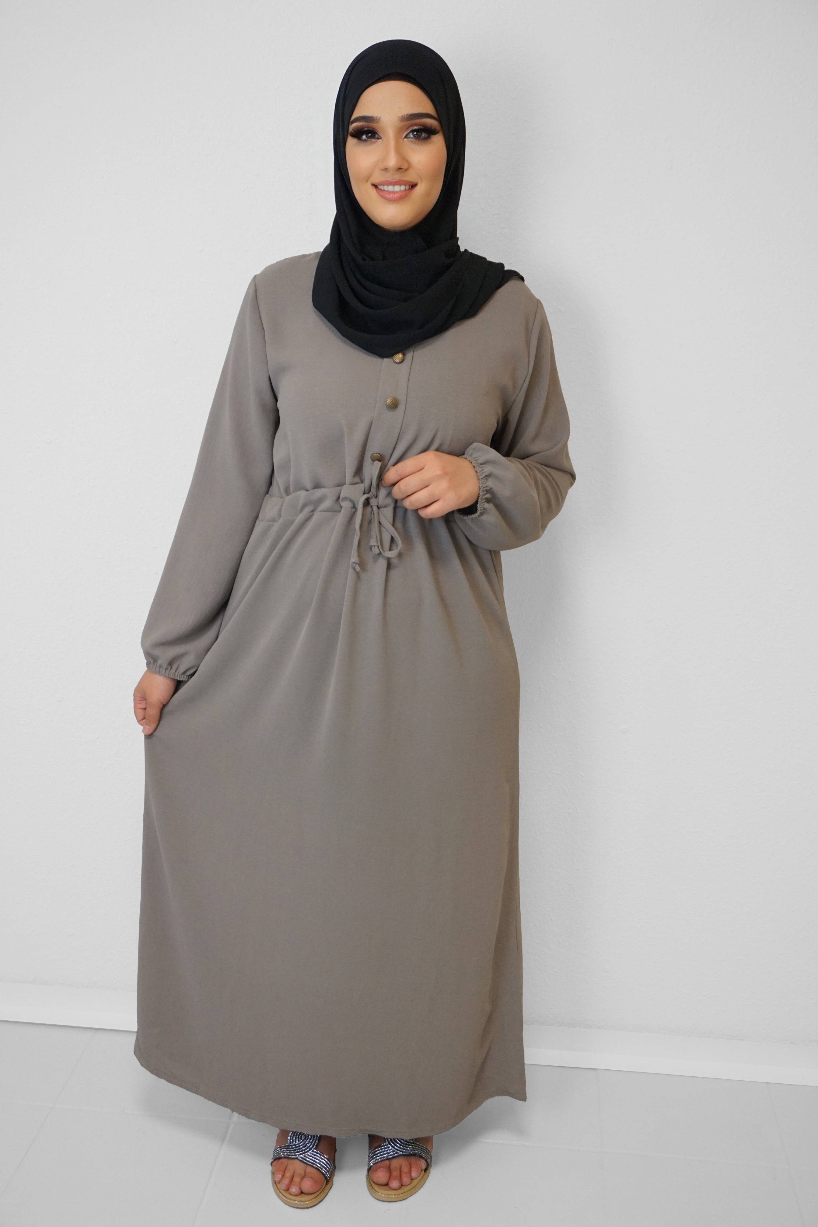 Abaya Maram Taupe