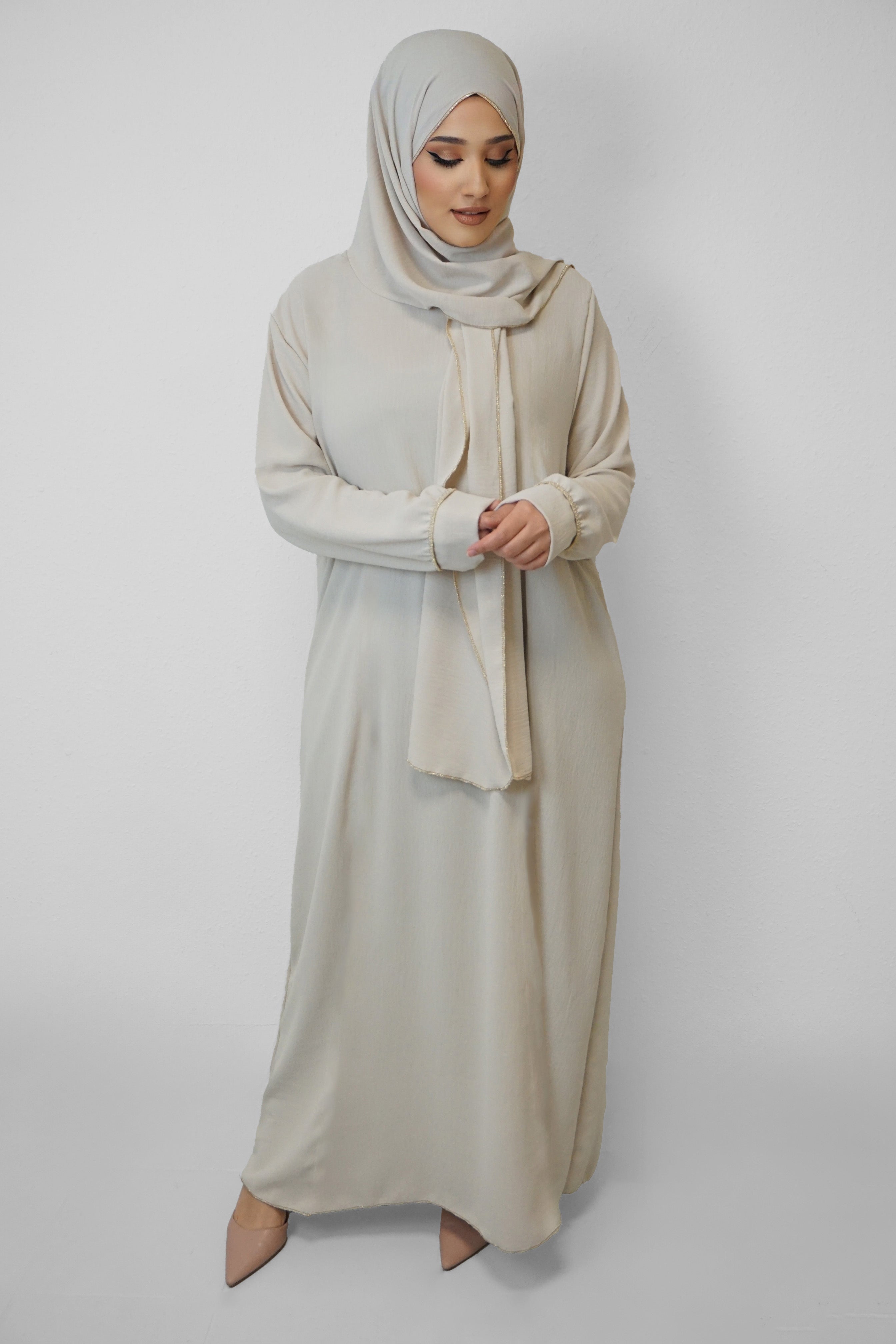 Abaya Cherin Beige