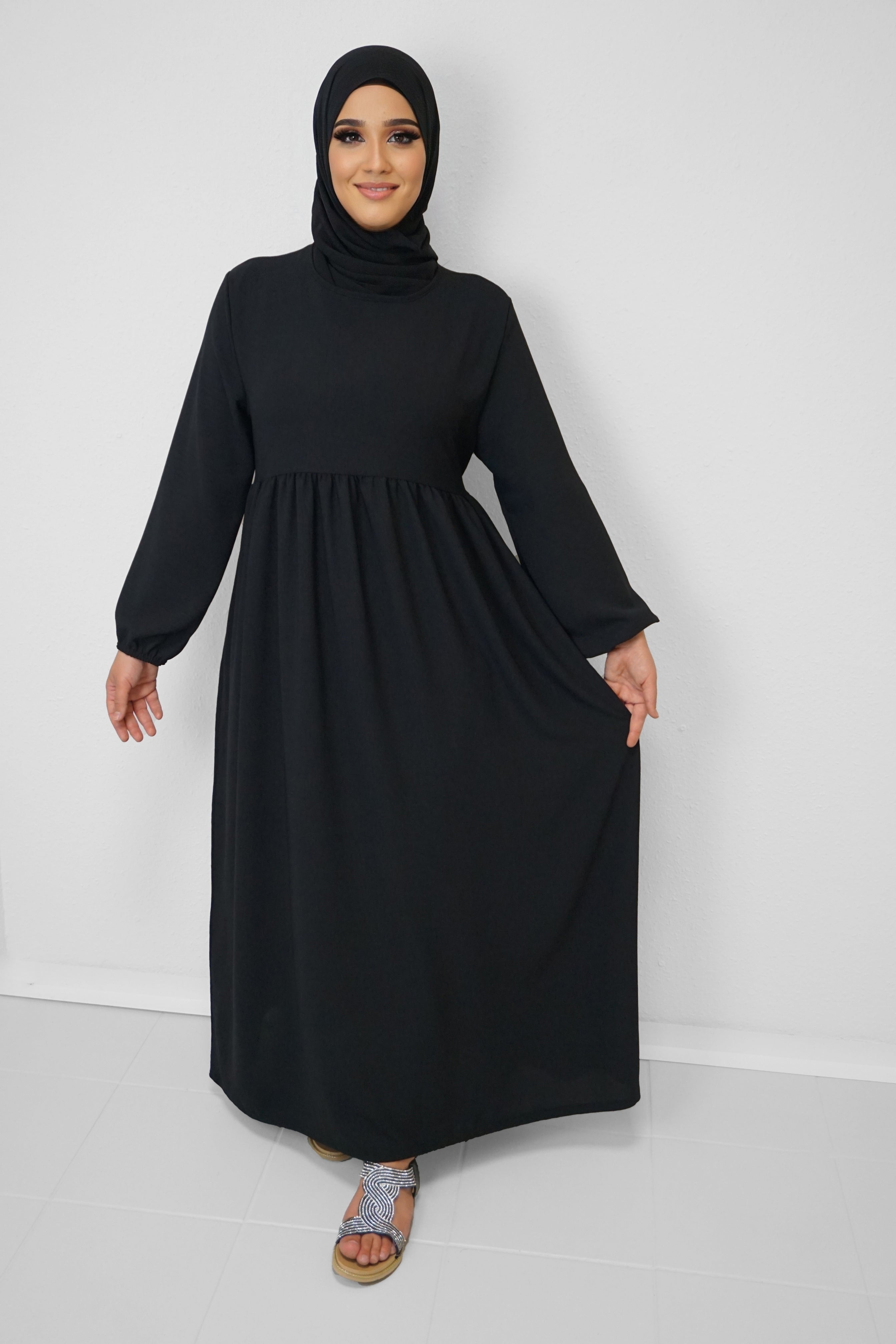 Jazz Abaya Musarat Schwarz