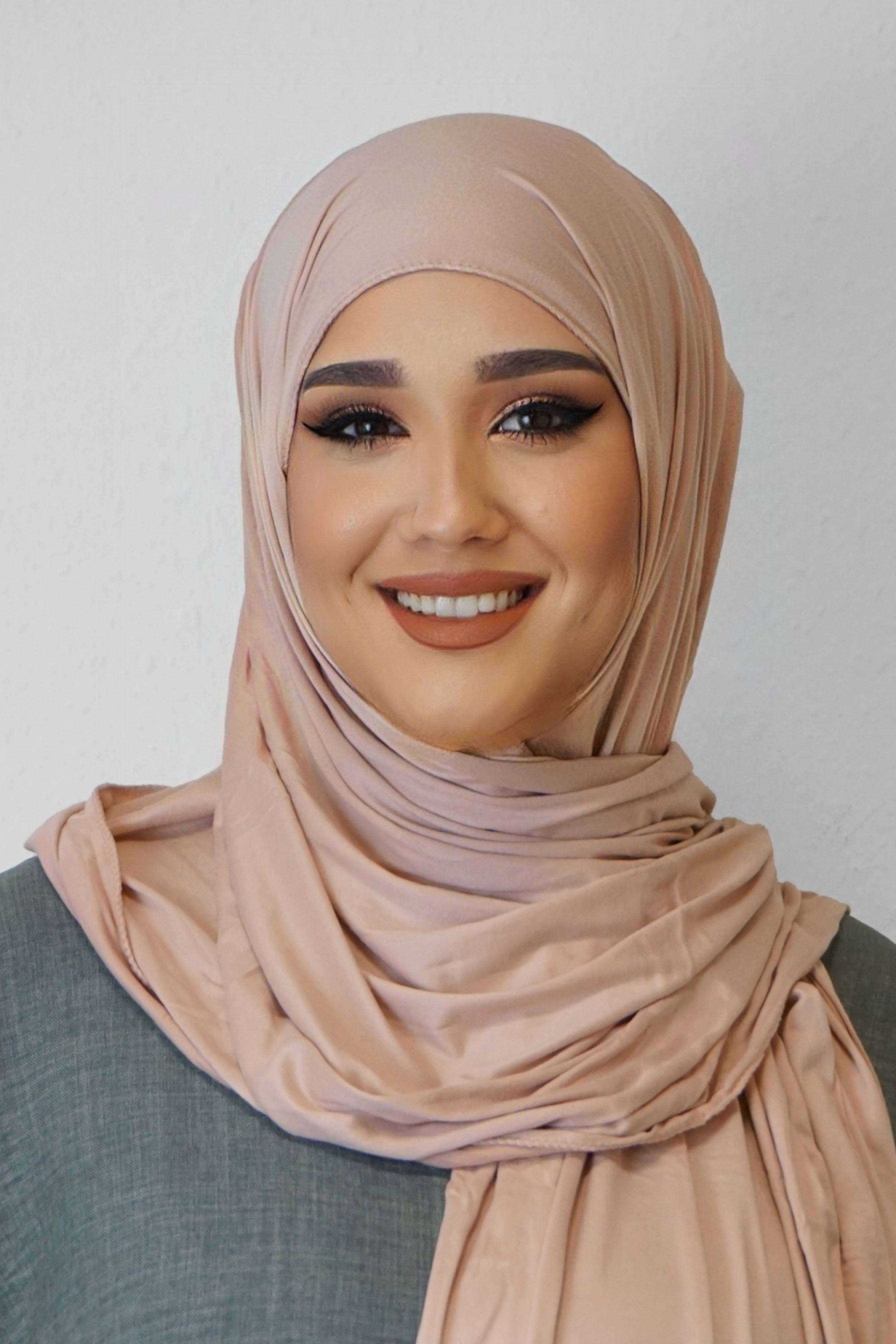 Jersey Hijab Fiza Lightrose