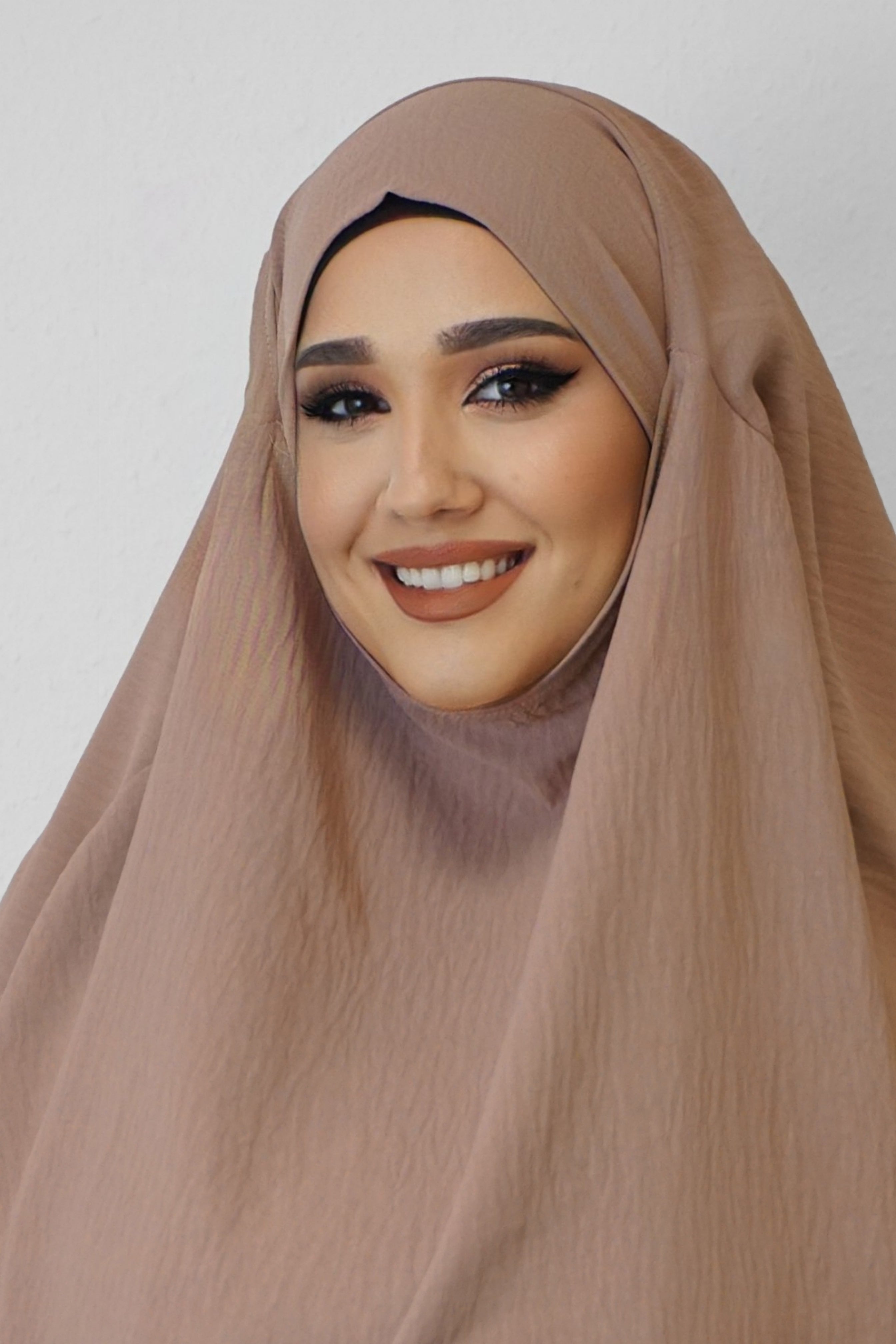 Jazz Khimar 2-lagig Light-Beige