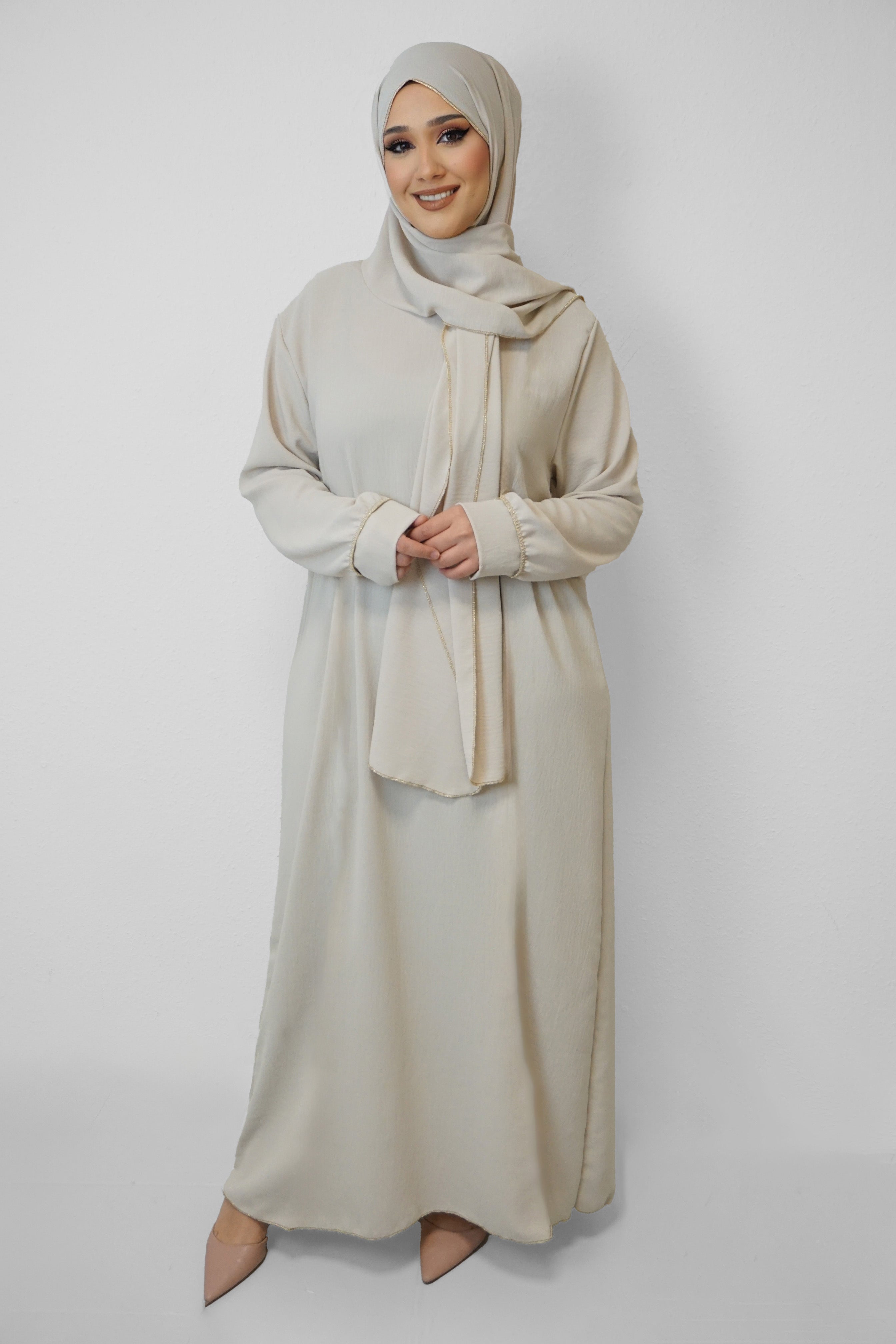 Abaya Cherin Beige