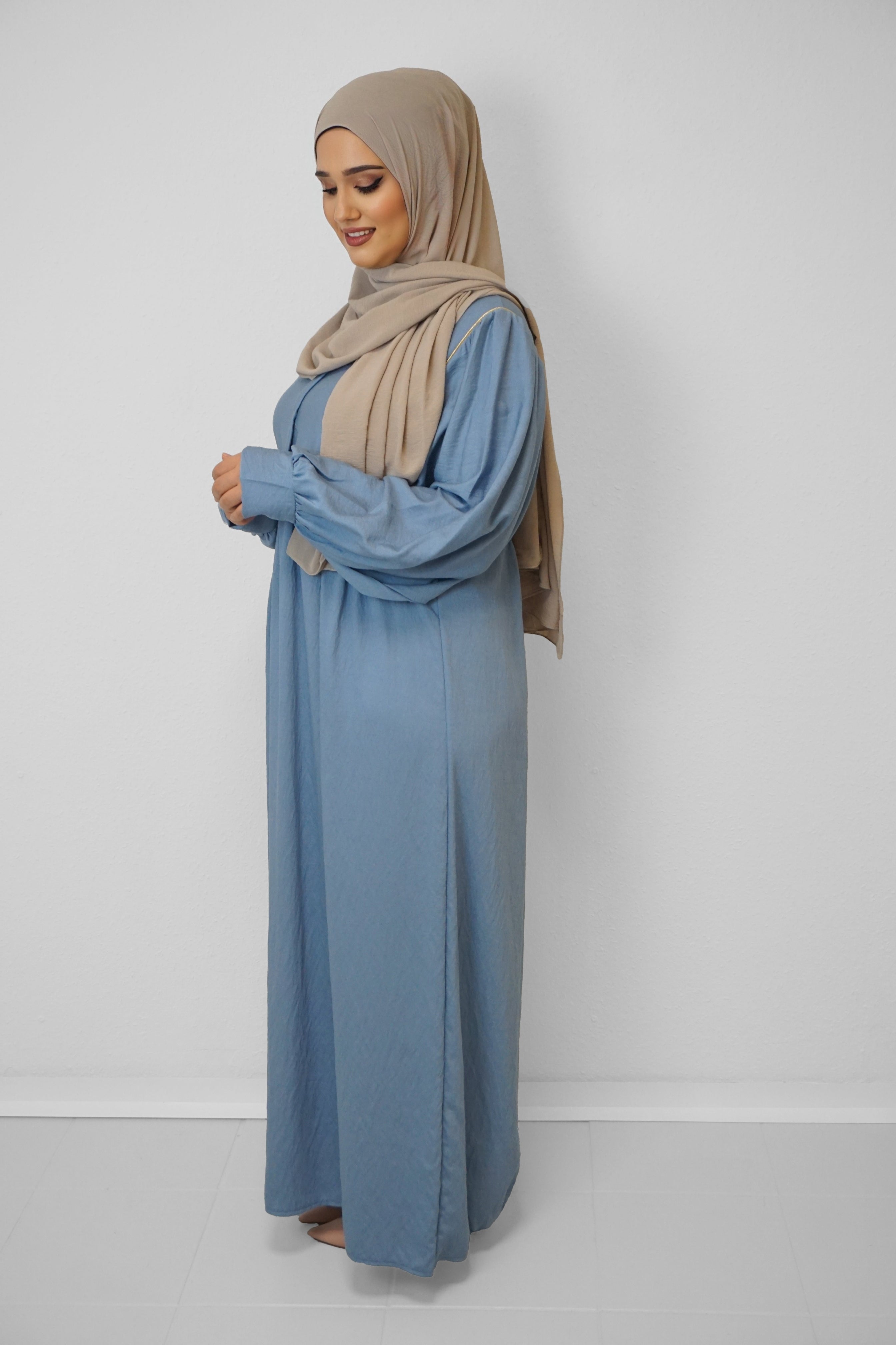 Abaya Mali Hellblau