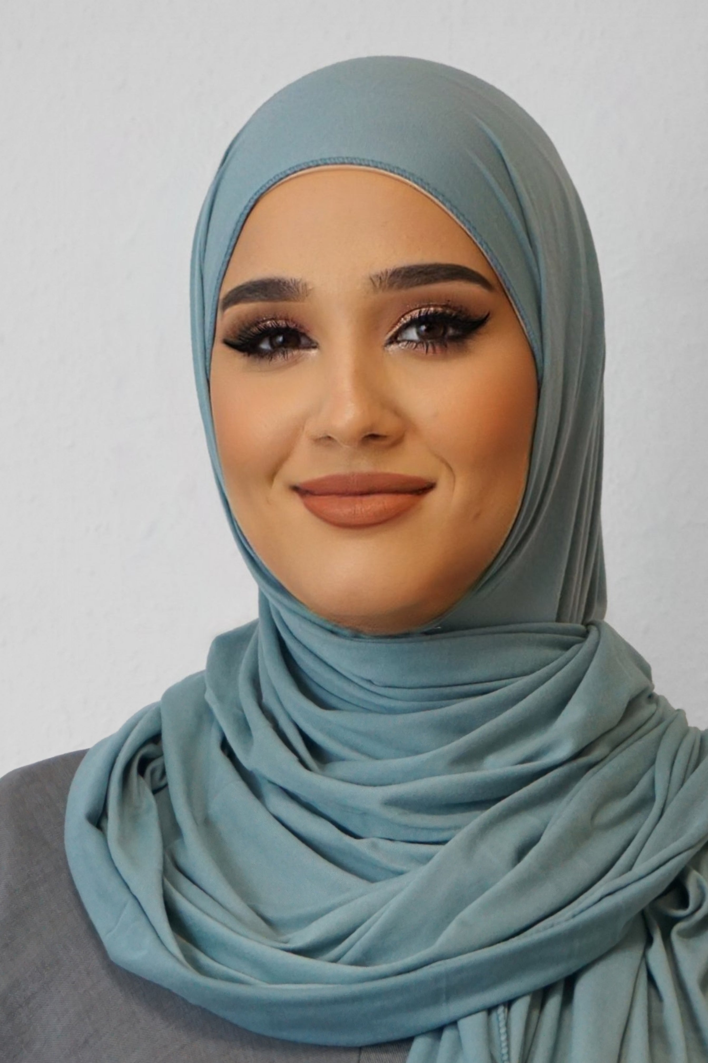 Jersey XL Hijab Hell-Türkis