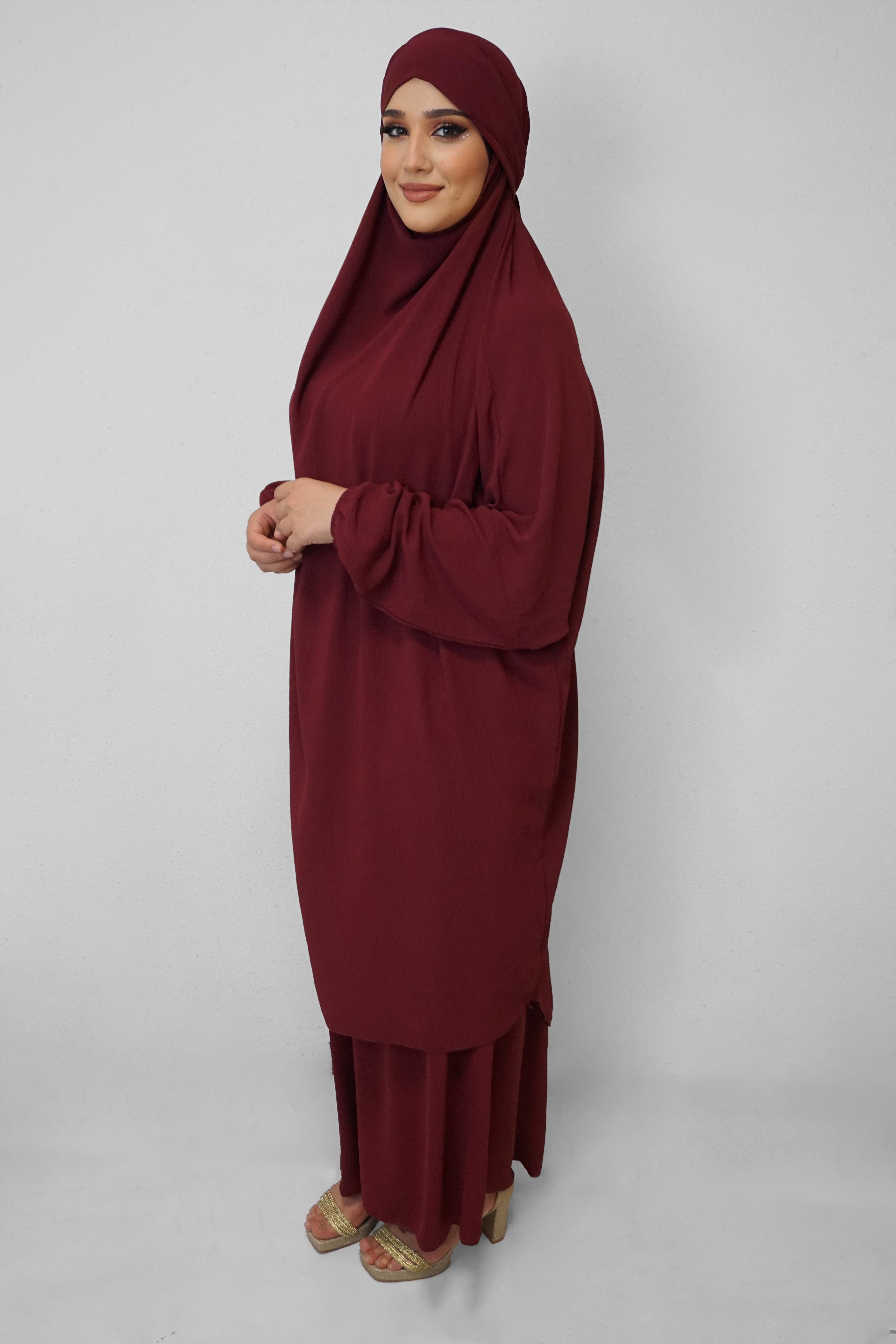 Jazz Jilbab Bordeaux