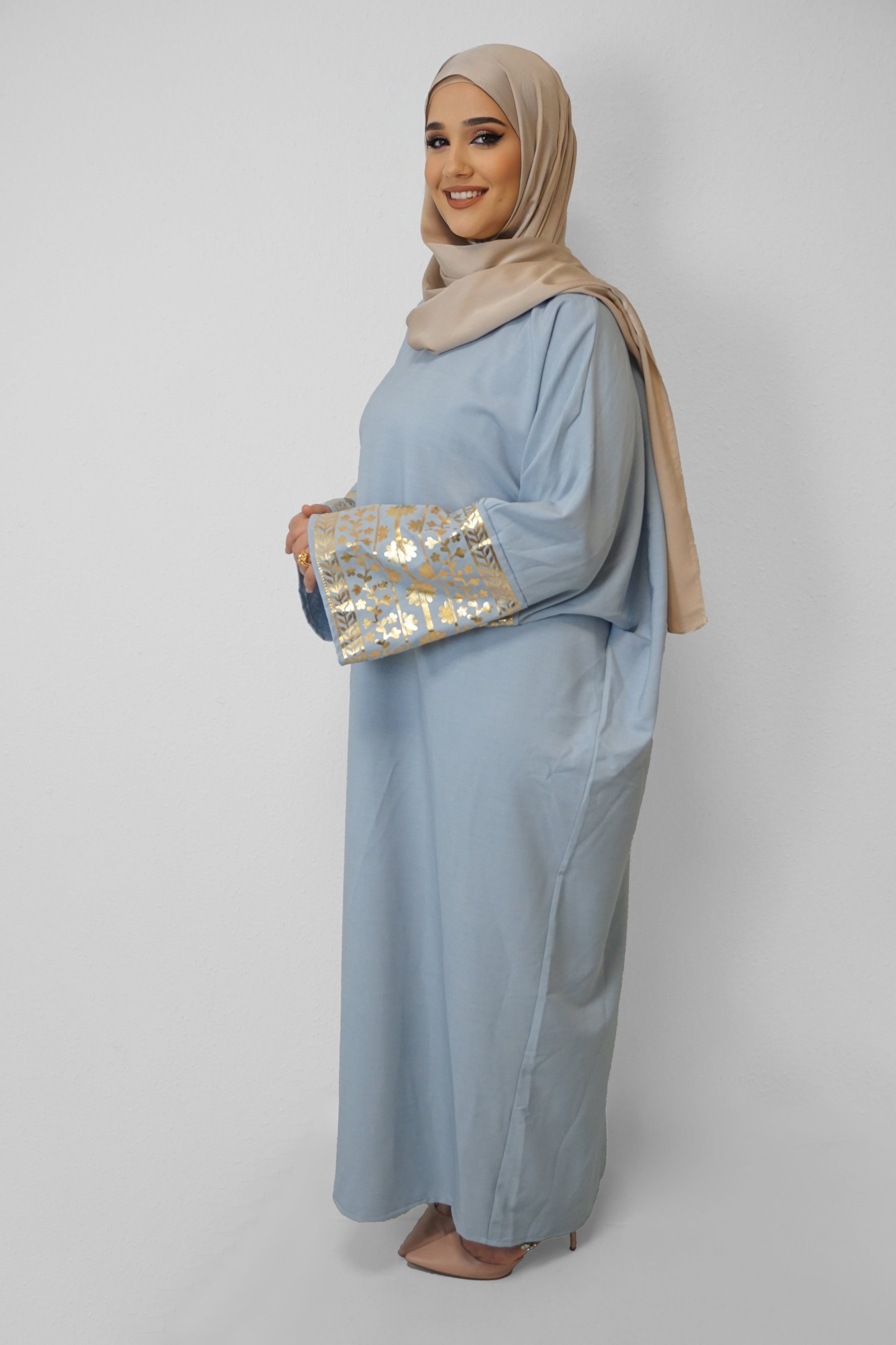 Abaya Rubina Wasserblau