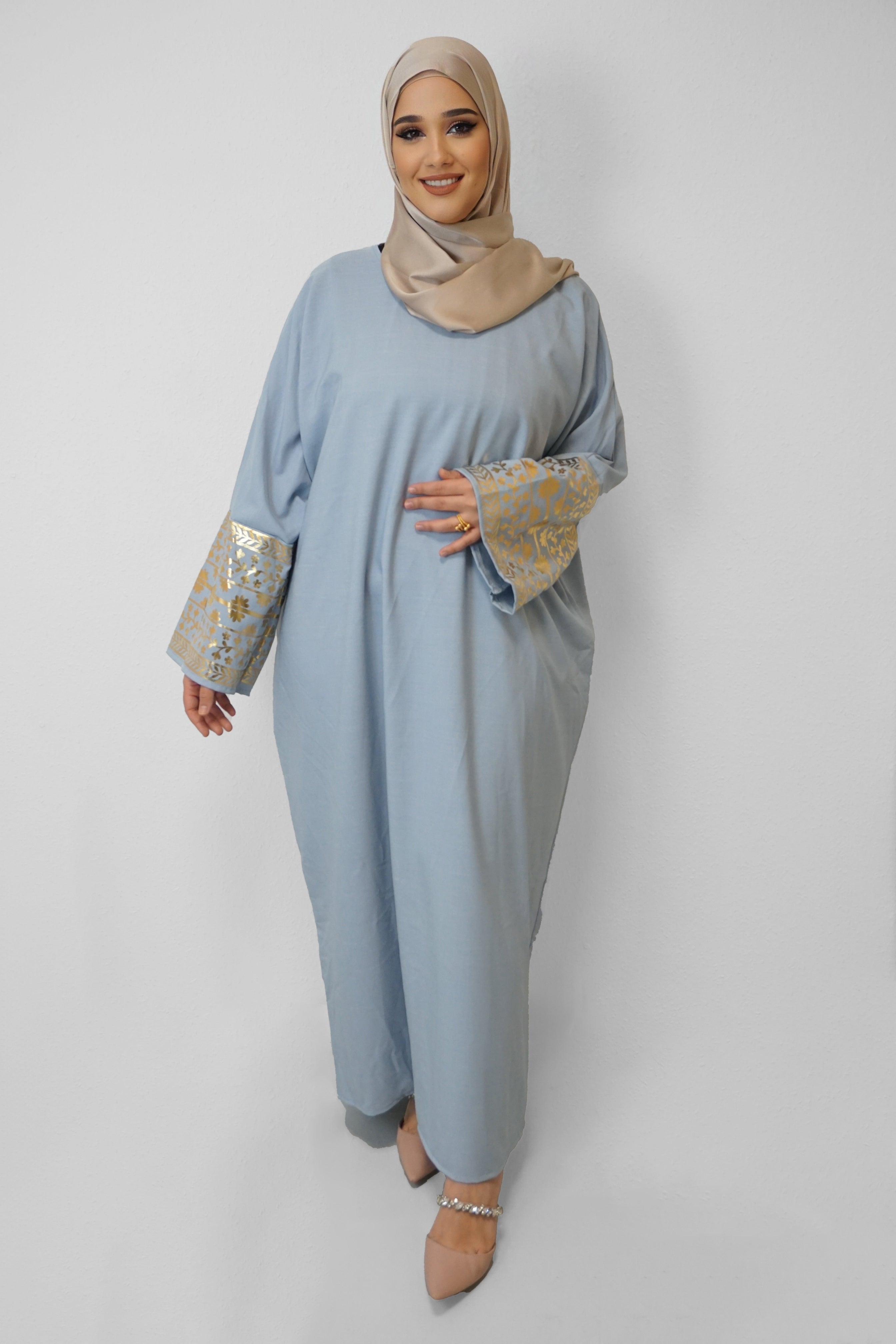 Abaya Rubina Wasserblau