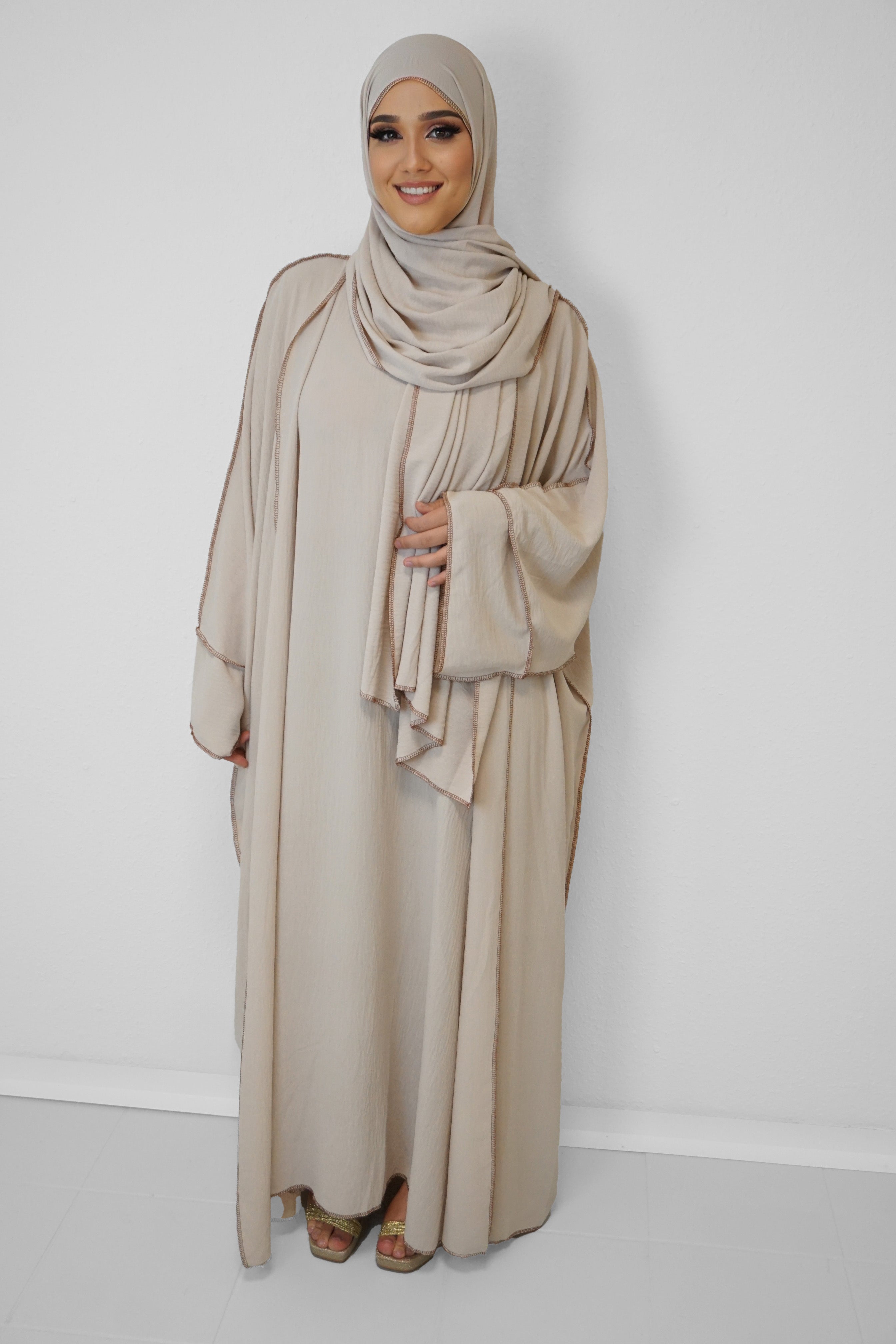 Abaya Naima Beige