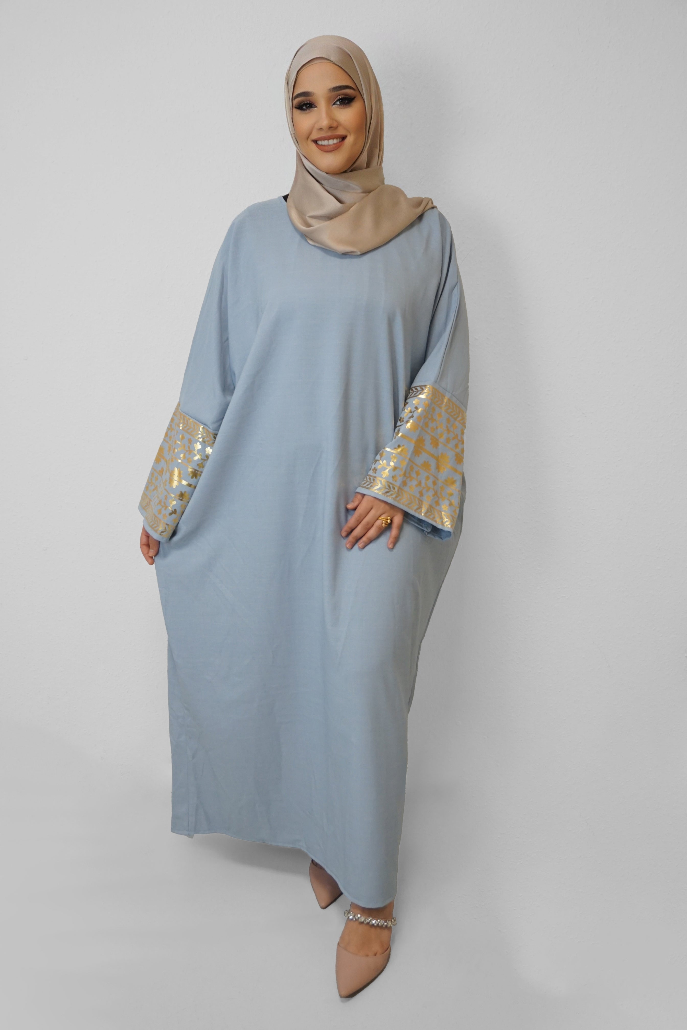 Abaya Rubina Wasserblau