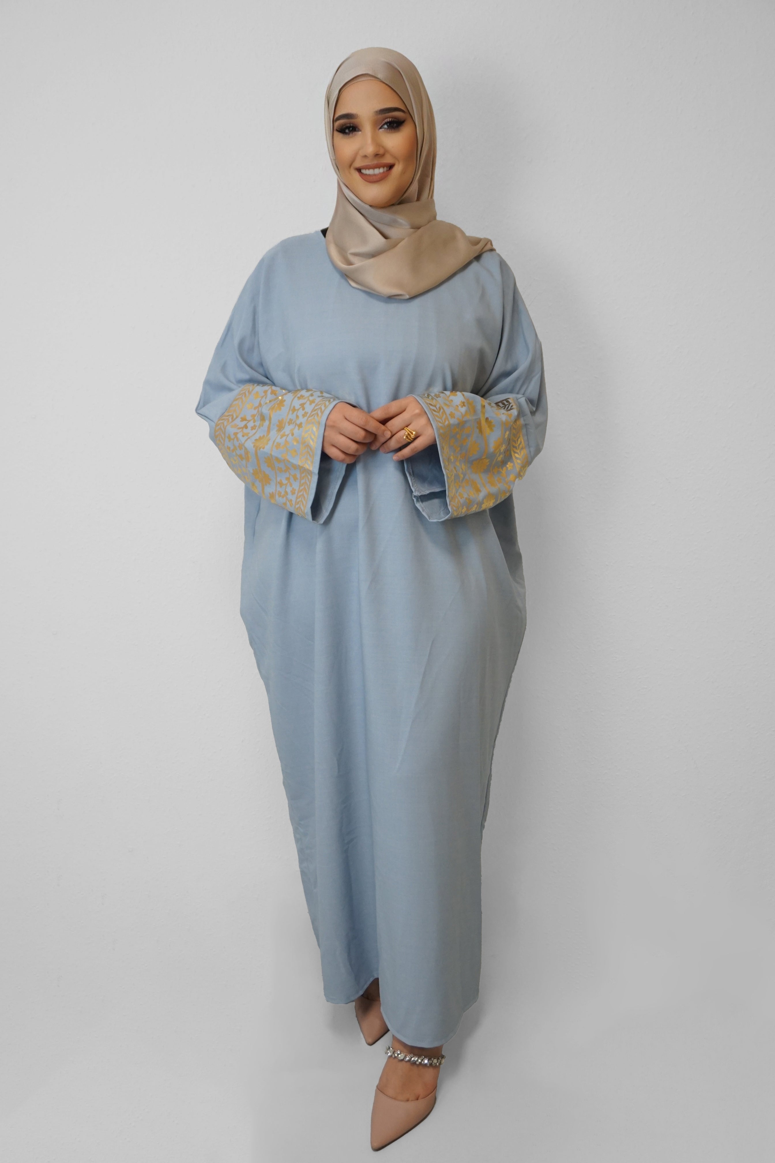 Abaya Rubina Wasserblau