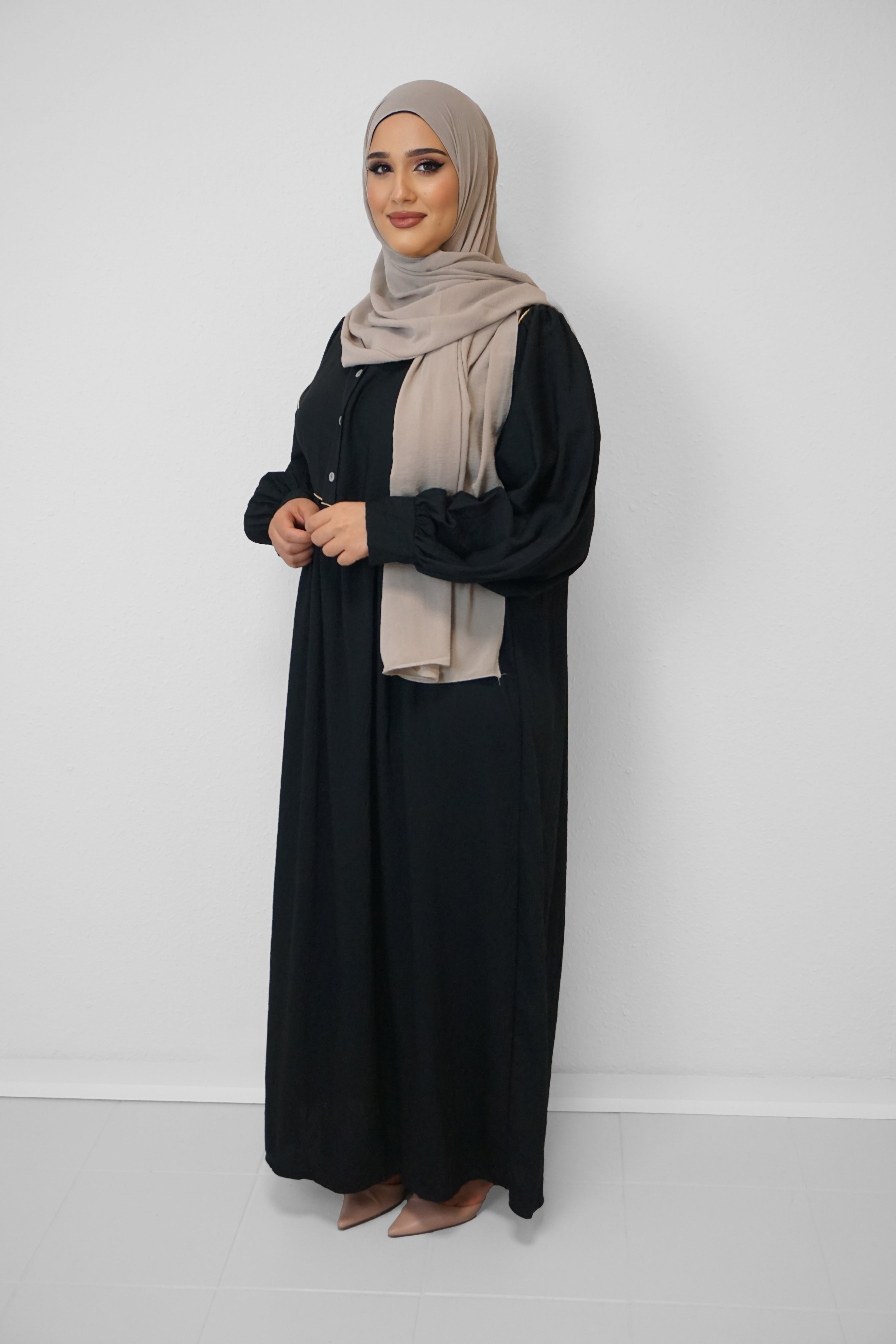 Abaya Mali Schwarz