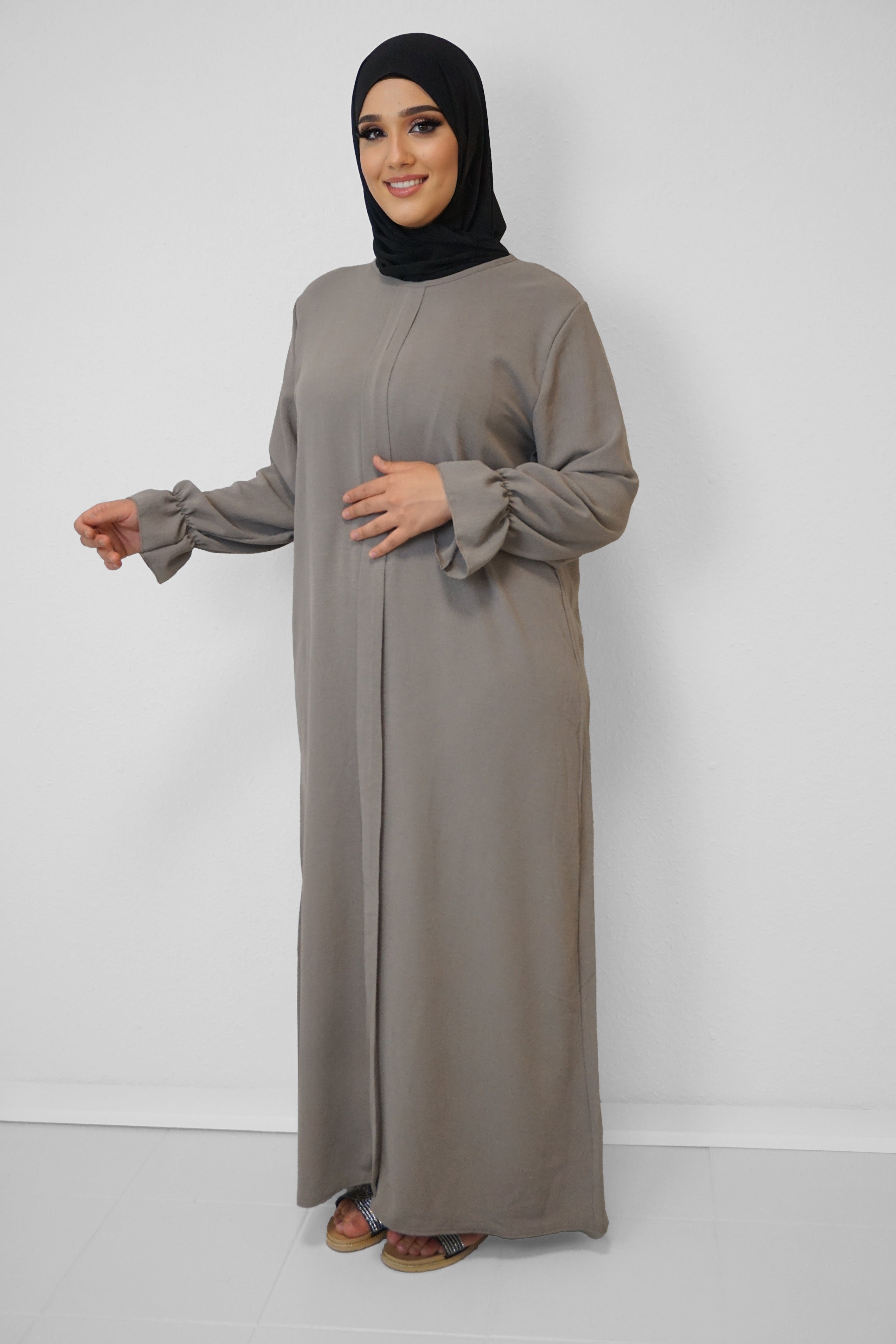 Jazz Abaya Robina Taupe