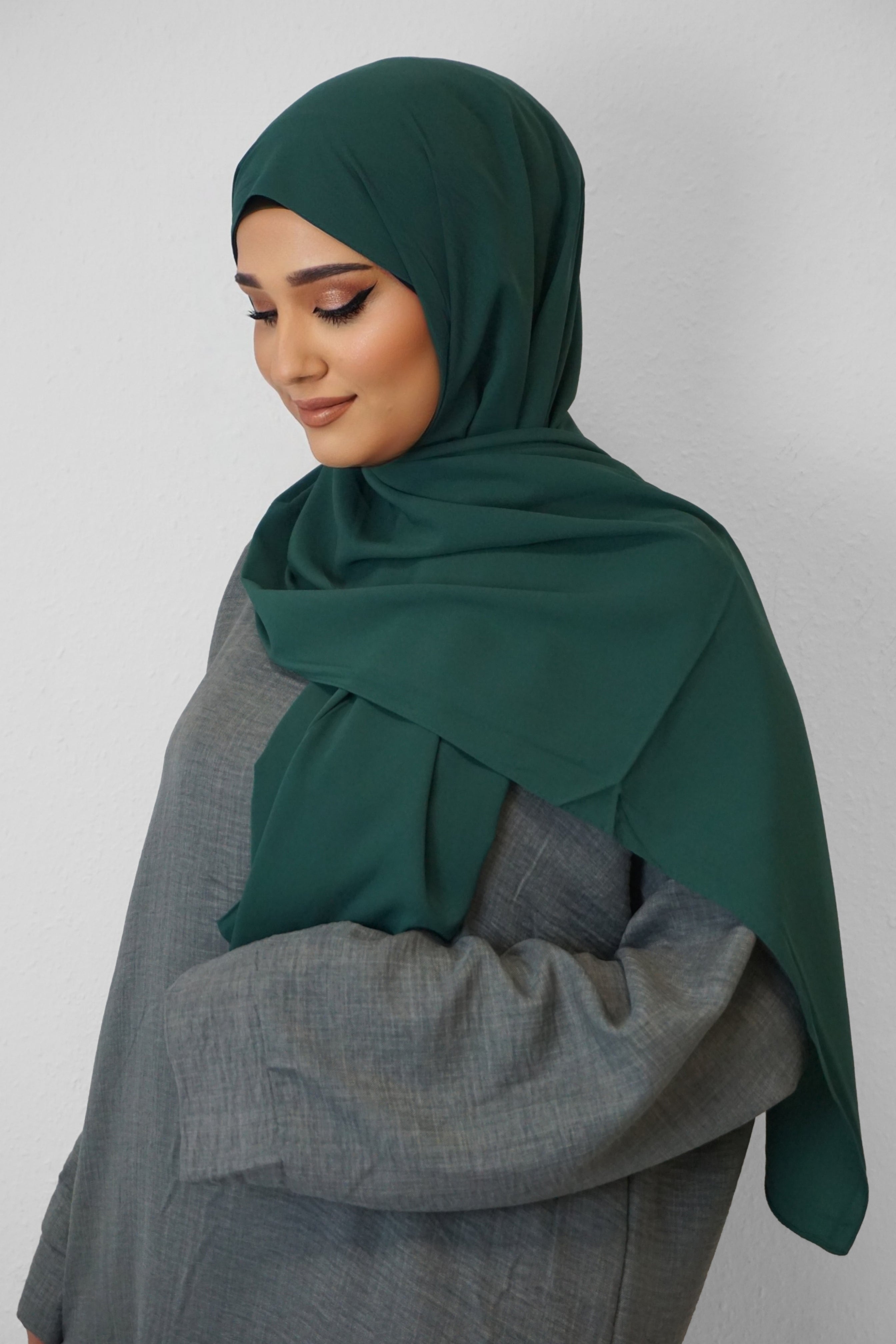 Medina Hijab Smaragdgrün 2